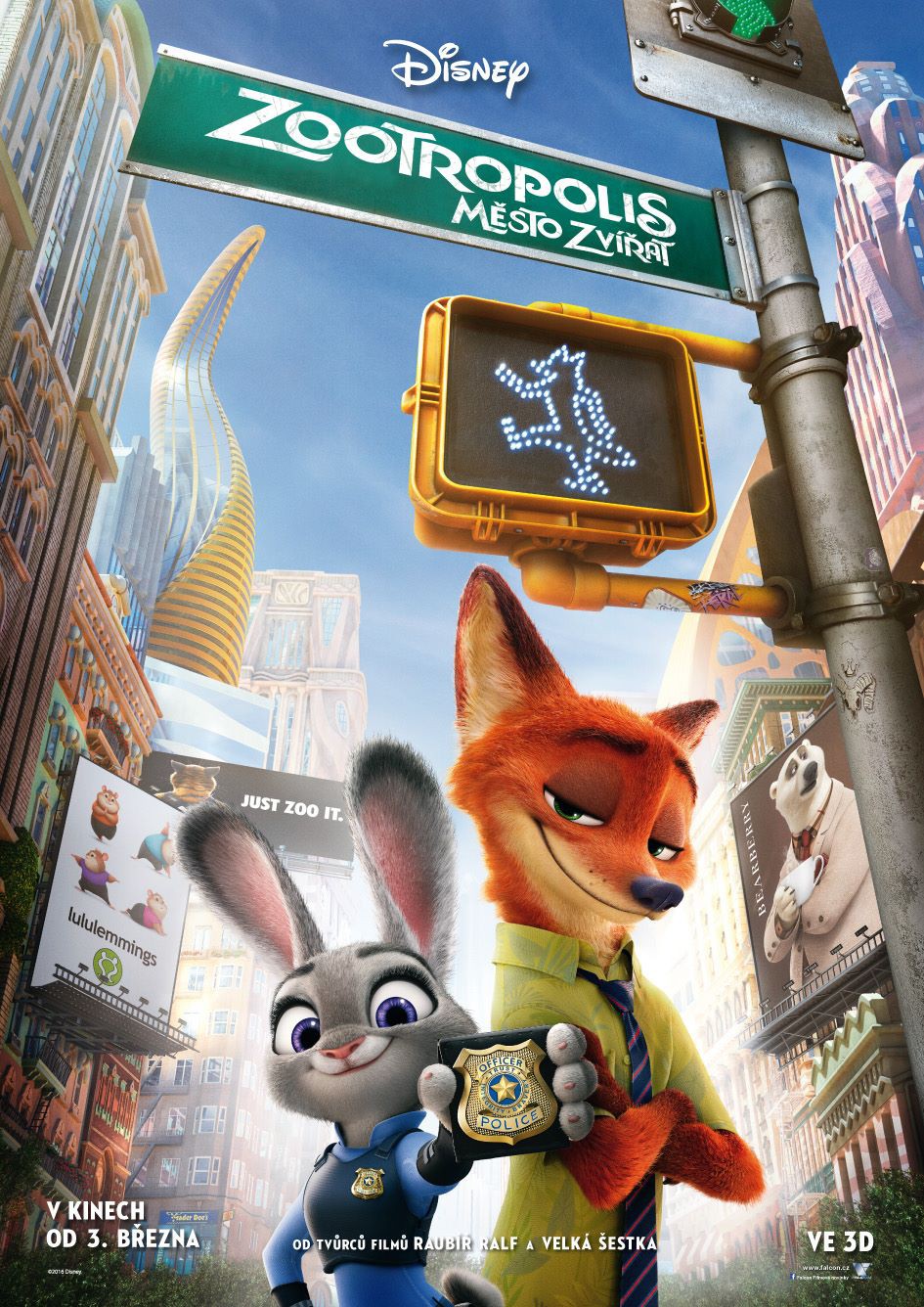 Extra Large Movie Poster Image for Zootopia (#17 of 29)