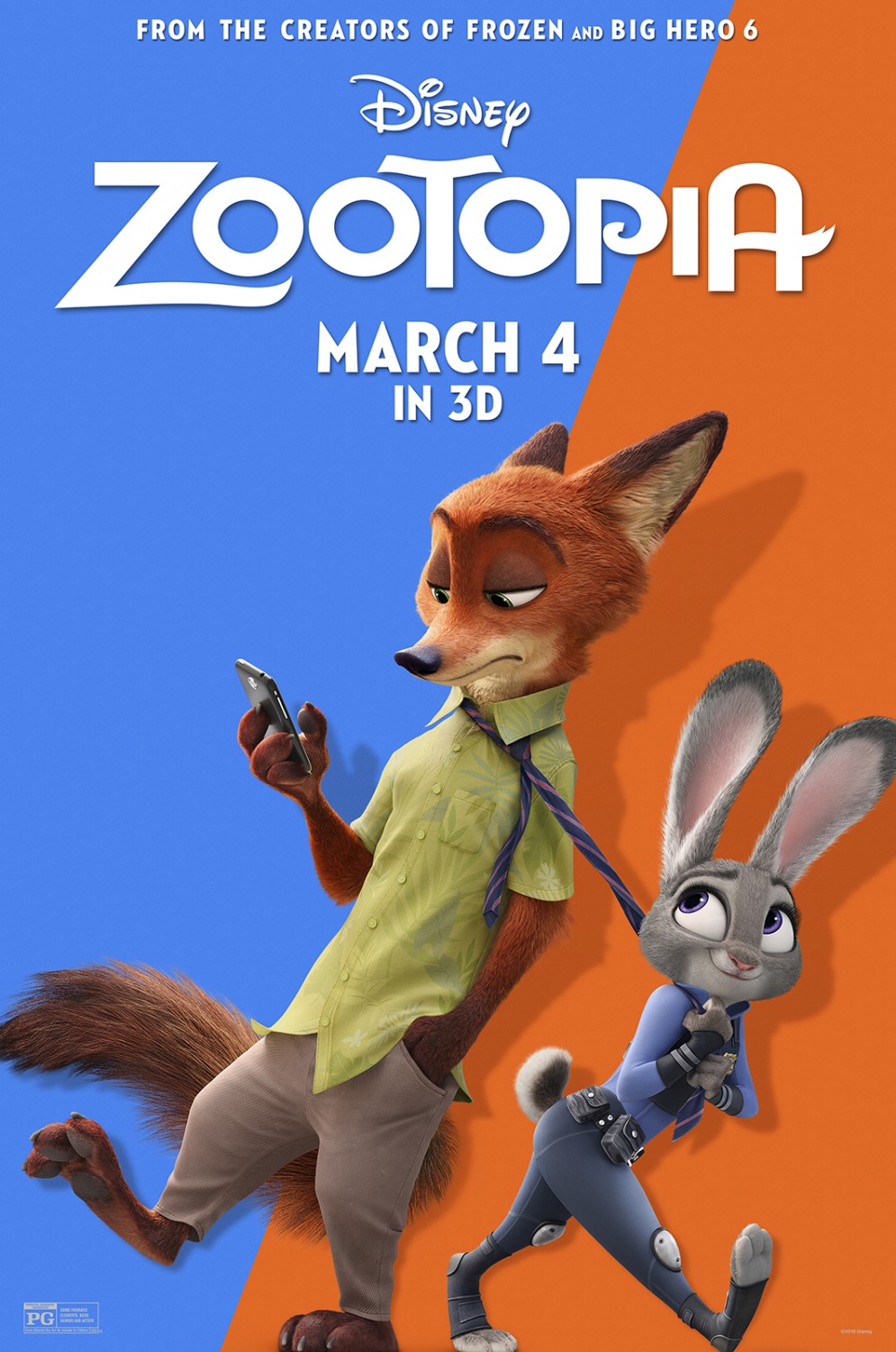 Zootopia (#2 of 29): Extra Large Movie Poster Image - IMP Awards