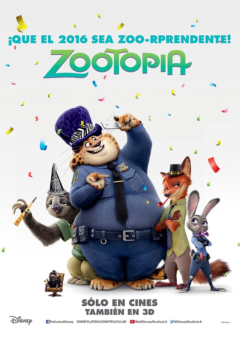 Extra Large Movie Poster Image for Zootopia (#5 of 29)