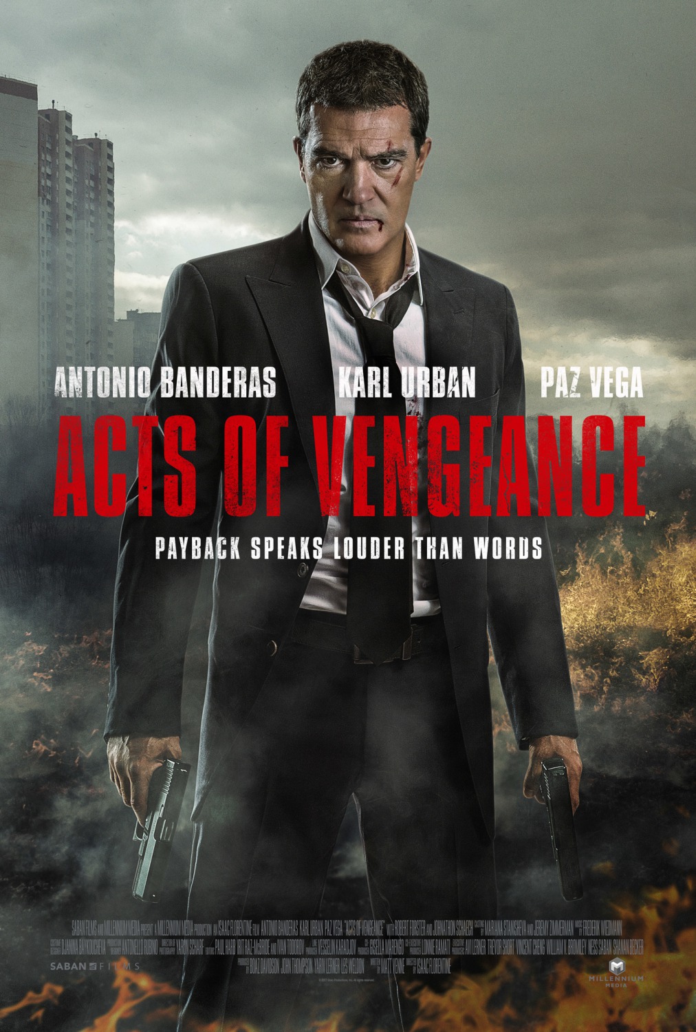 Extra Large Movie Poster Image for Acts of Vengeance (#1 of 2)