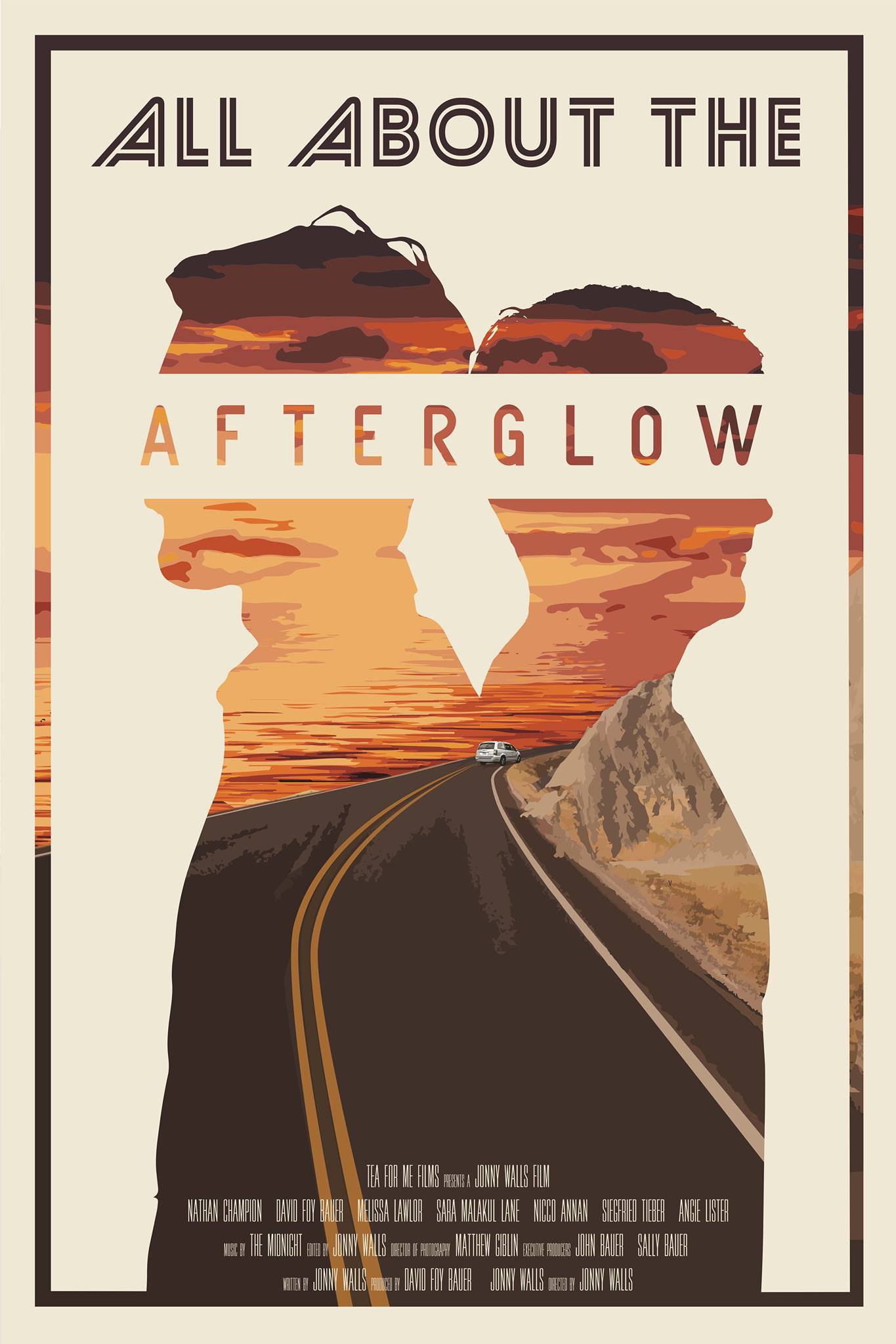 Mega Sized Movie Poster Image for All About the Afterglow 