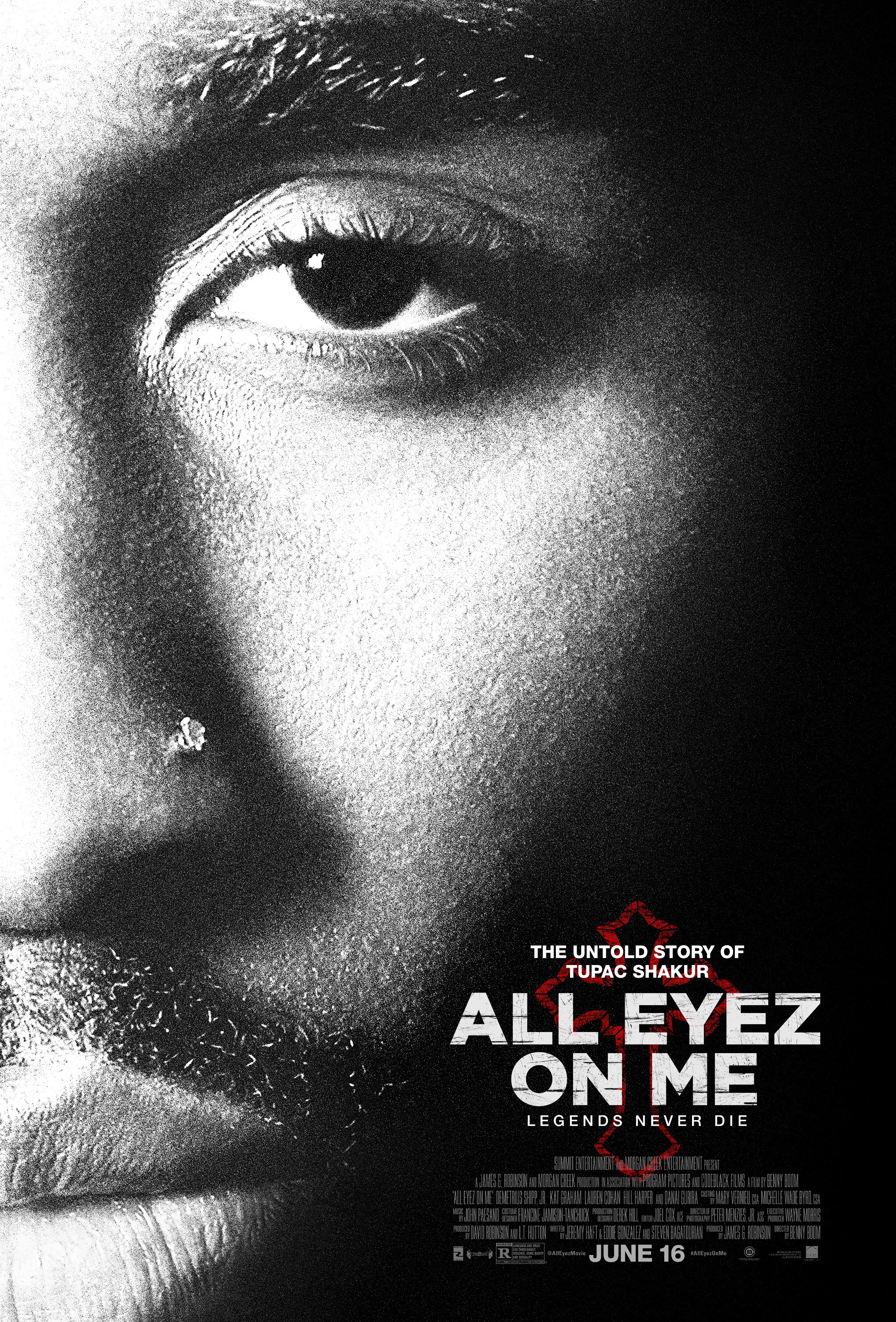 Mega Sized Movie Poster Image for All Eyez on Me (#1 of 5)