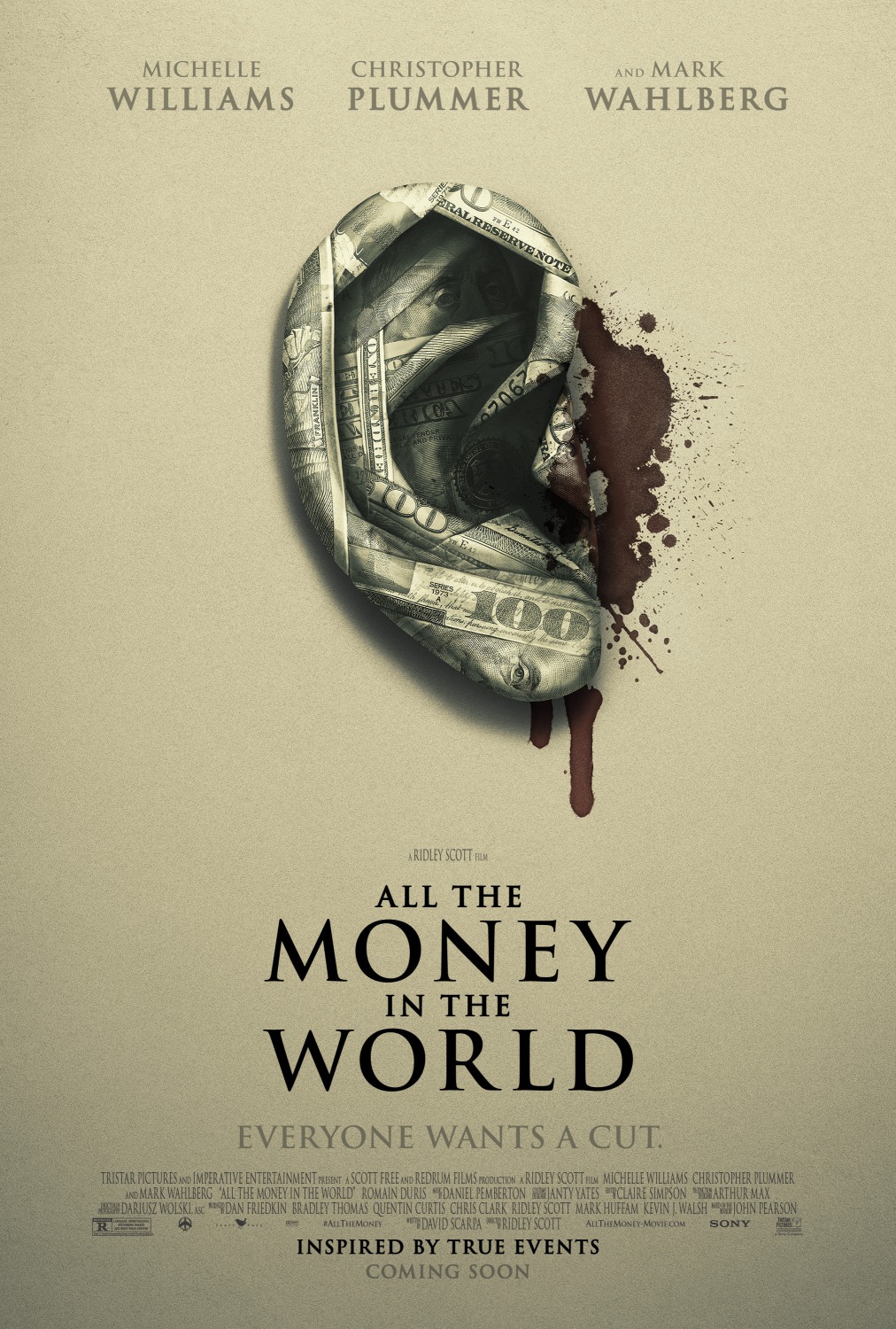 Extra Large Movie Poster Image for All the Money in the World (#3 of 9)