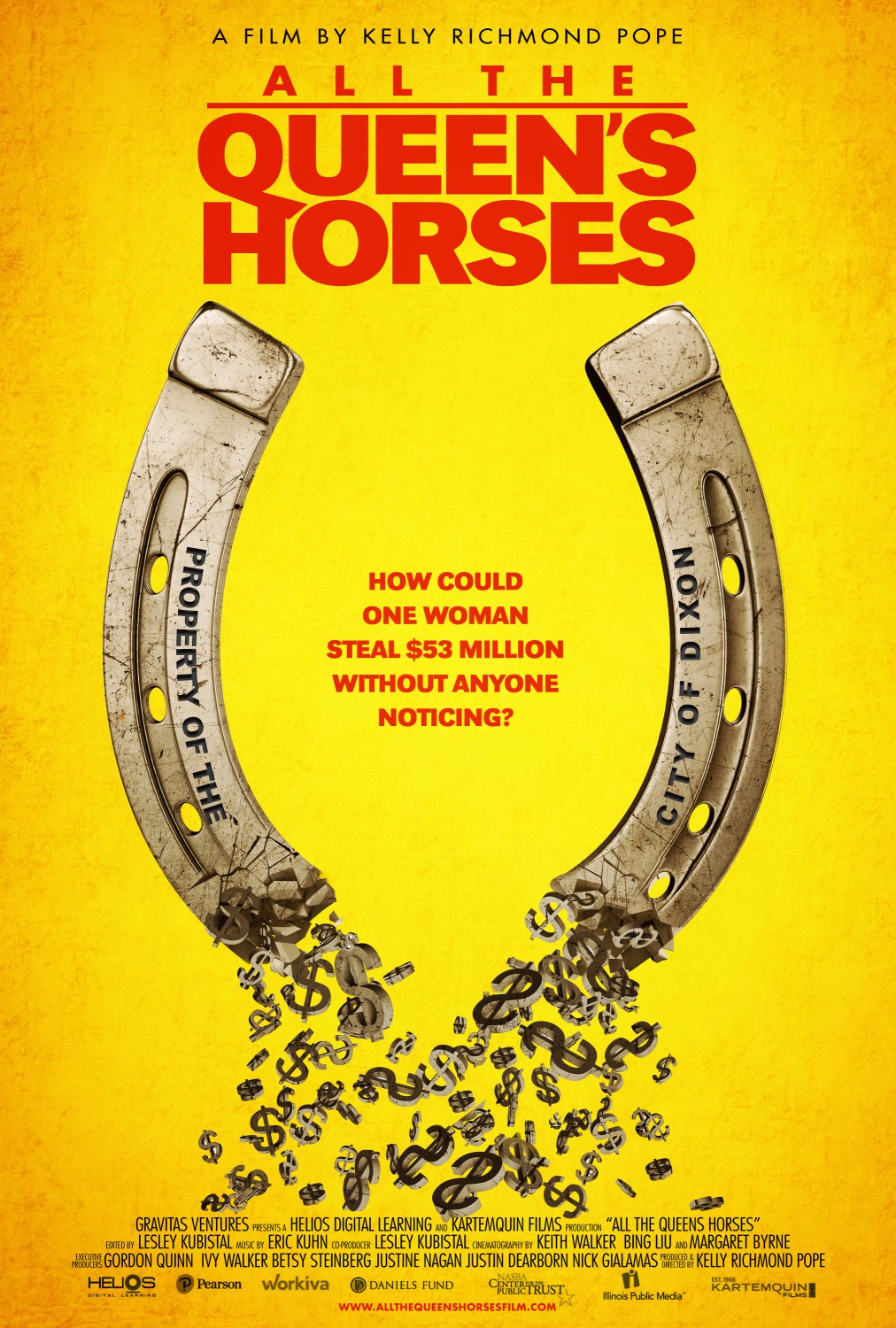 Extra Large Movie Poster Image for All the Queen's Horses 