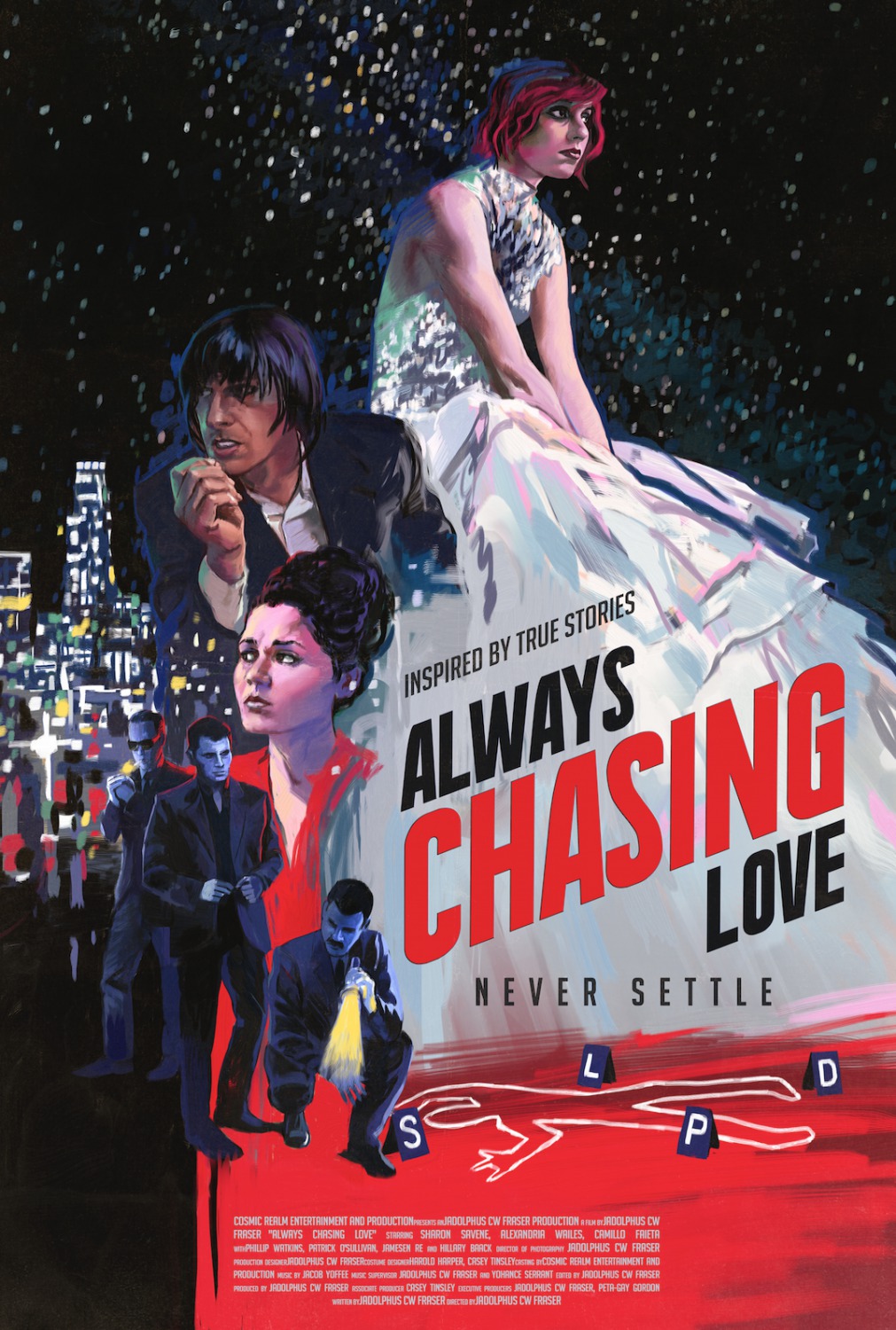 Extra Large Movie Poster Image for Always Chasing Love 