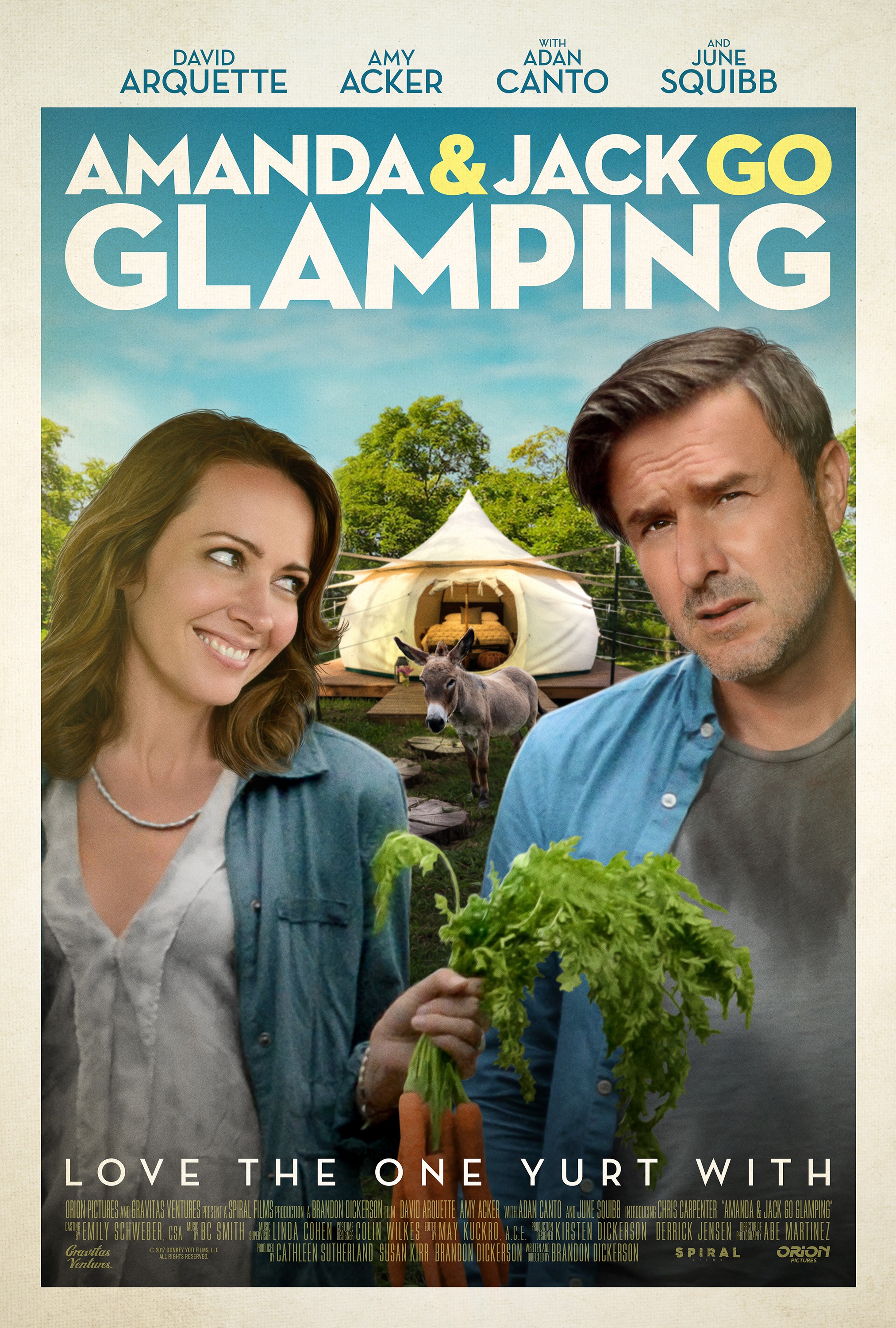 Mega Sized Movie Poster Image for Amanda & Jack Go Glamping (#1 of 2)