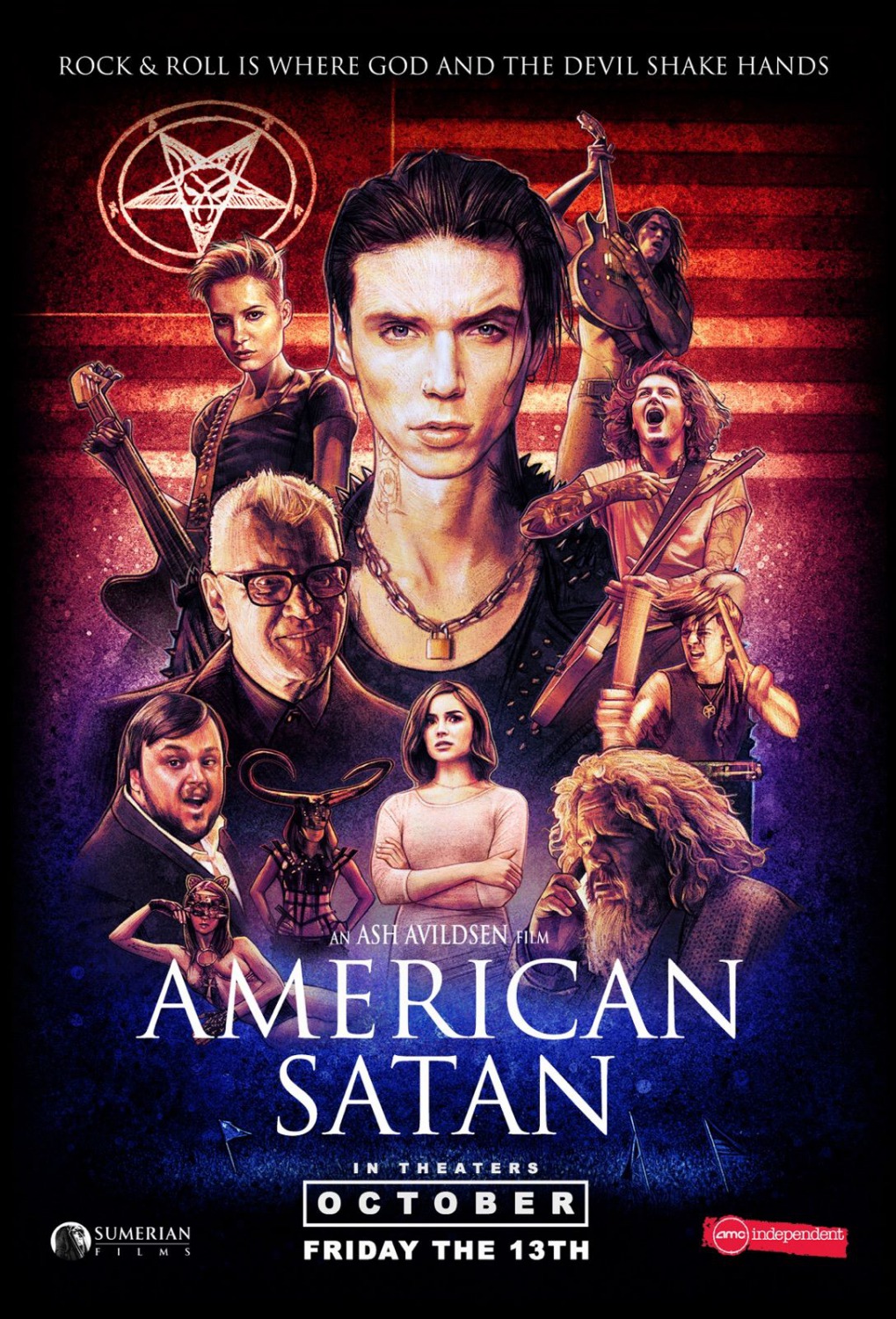 Extra Large Movie Poster Image for American Satan 