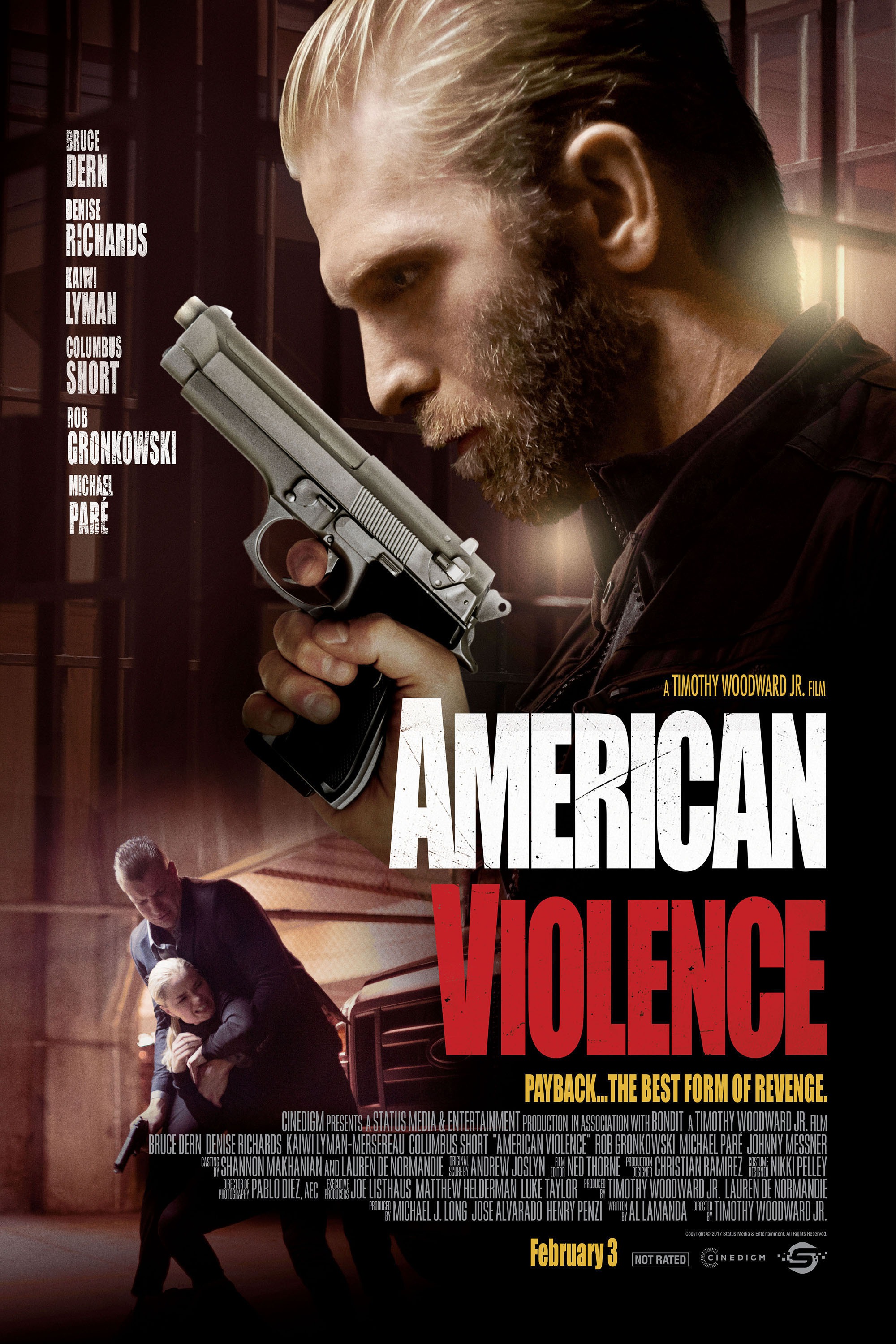 Mega Sized Movie Poster Image for American Violence 