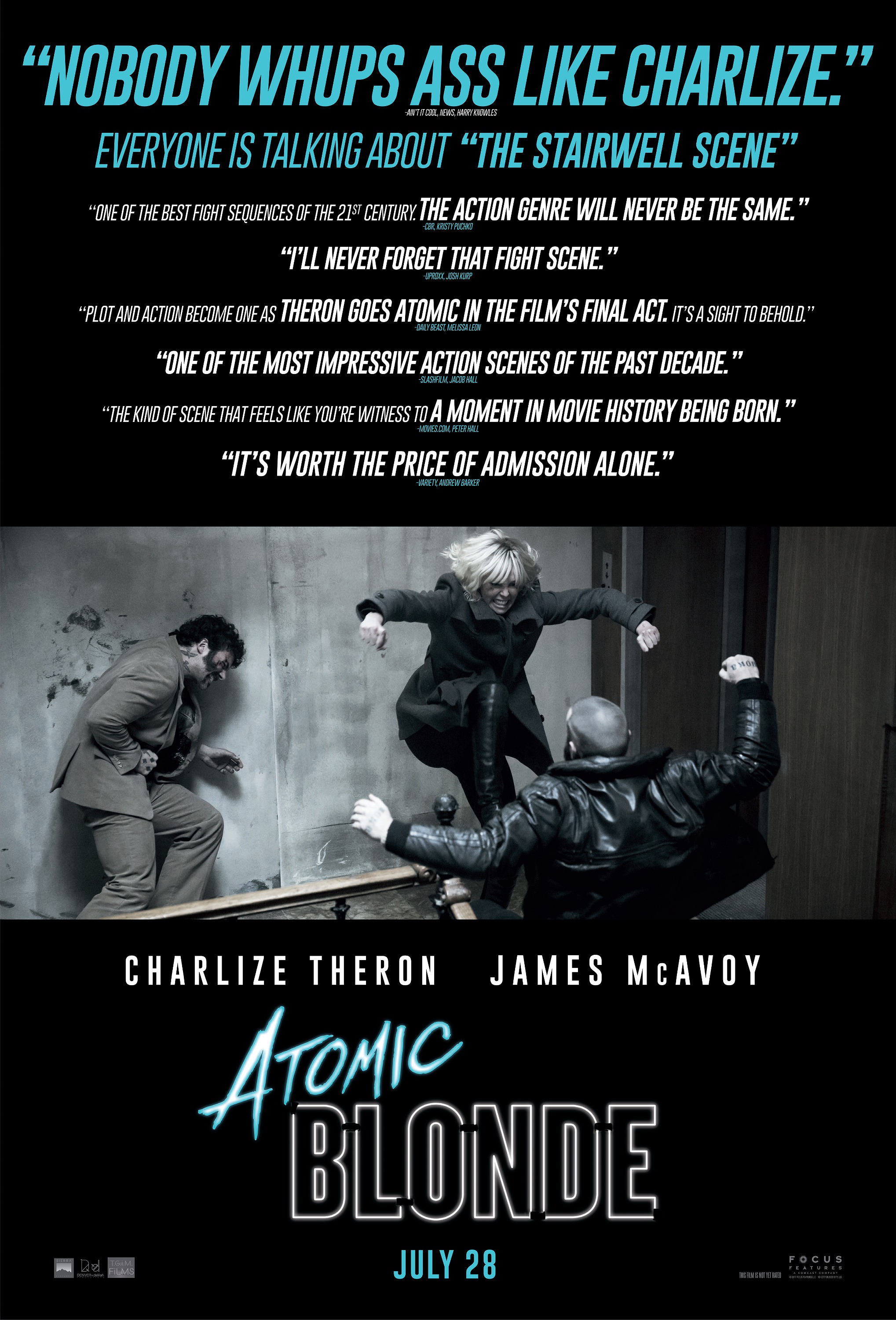Mega Sized Movie Poster Image for Atomic Blonde (#2 of 6)