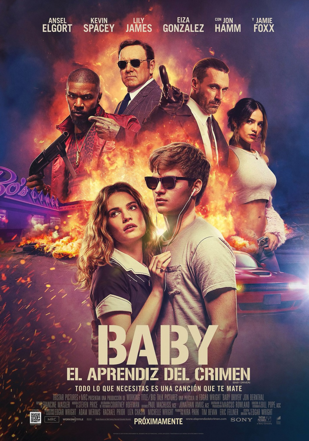 Extra Large Movie Poster Image for Baby Driver (#4 of 18)