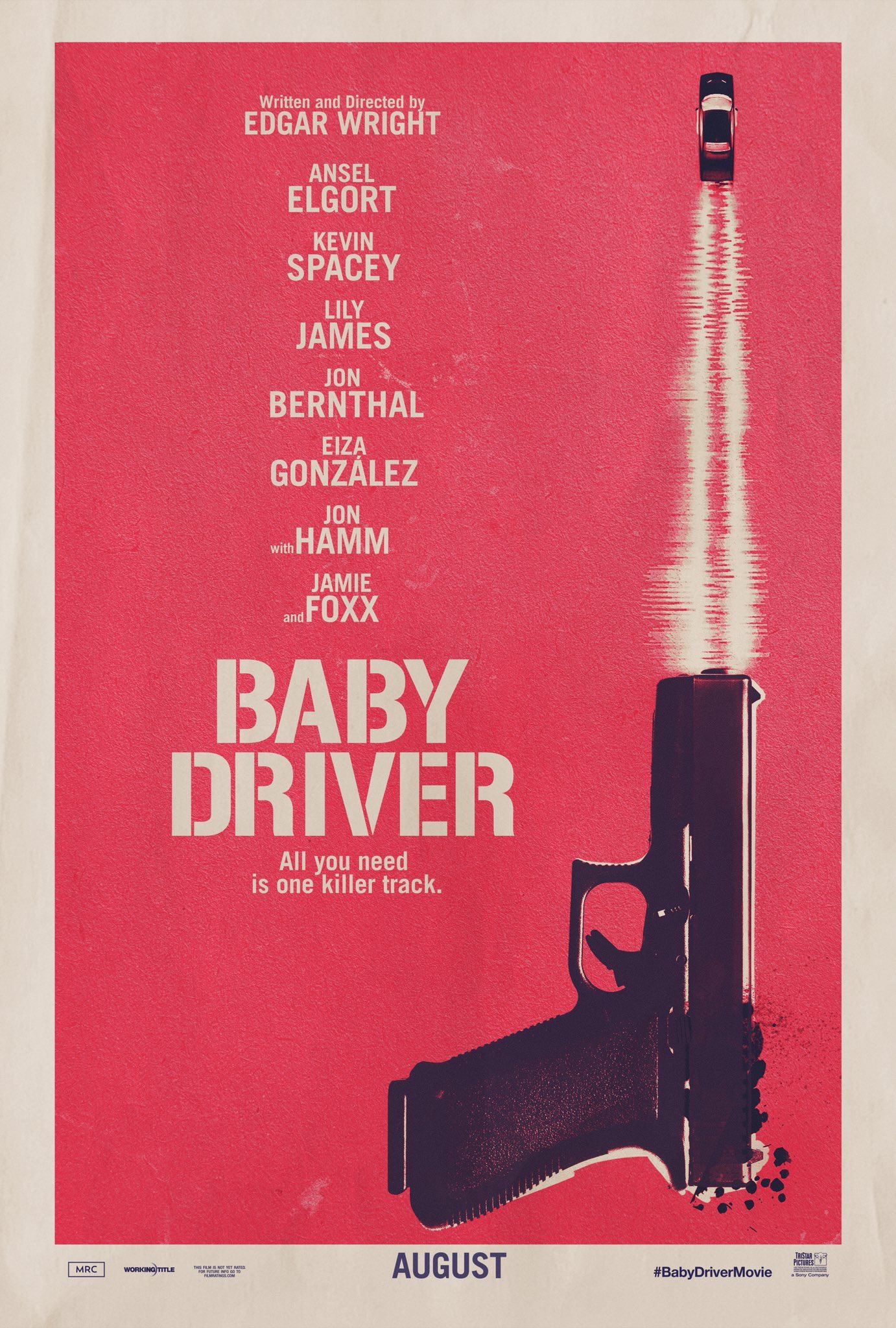 Mega Sized Movie Poster Image for Baby Driver (#1 of 18)