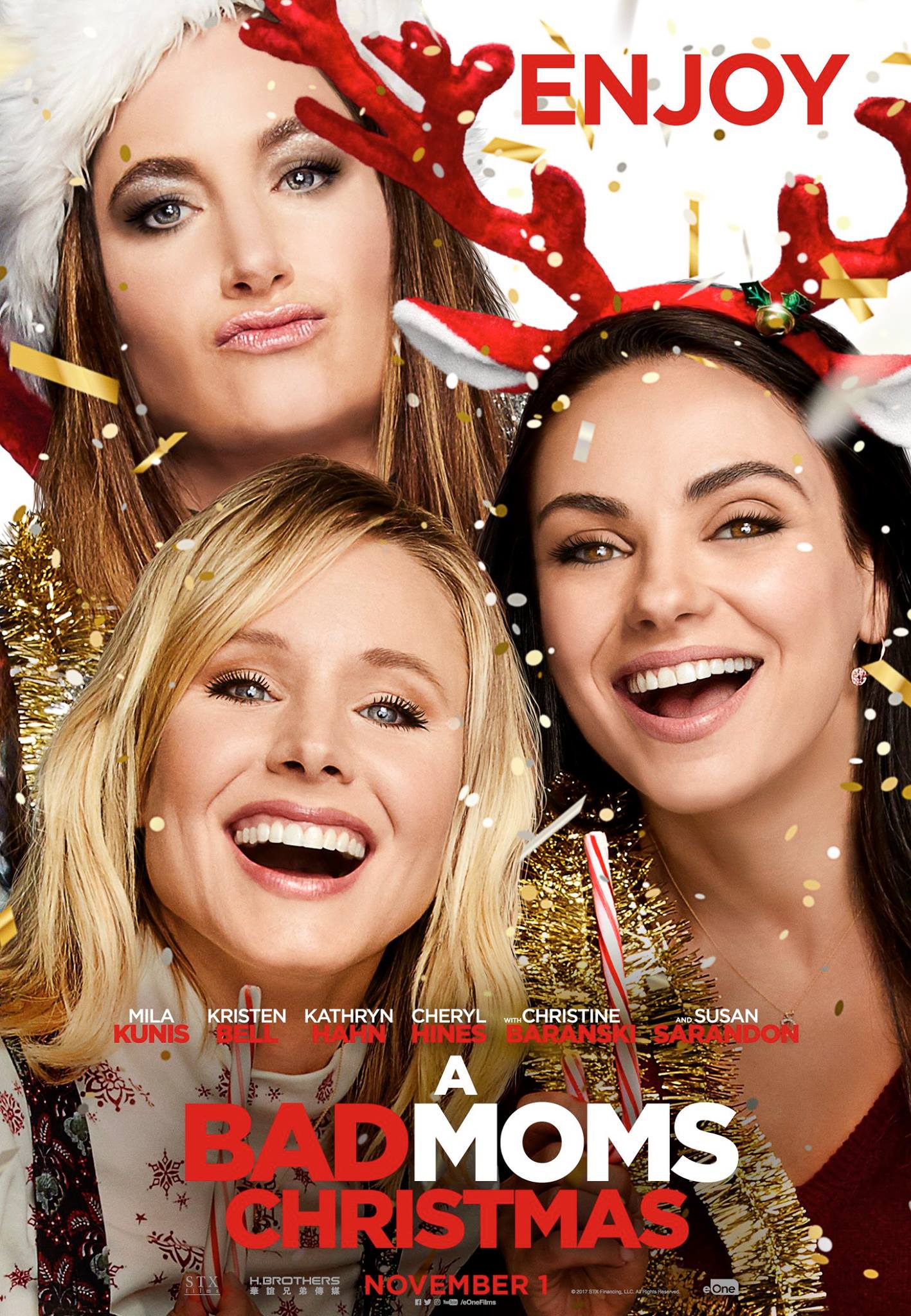 Mega Sized Movie Poster Image for A Bad Moms Christmas (#5 of 10)
