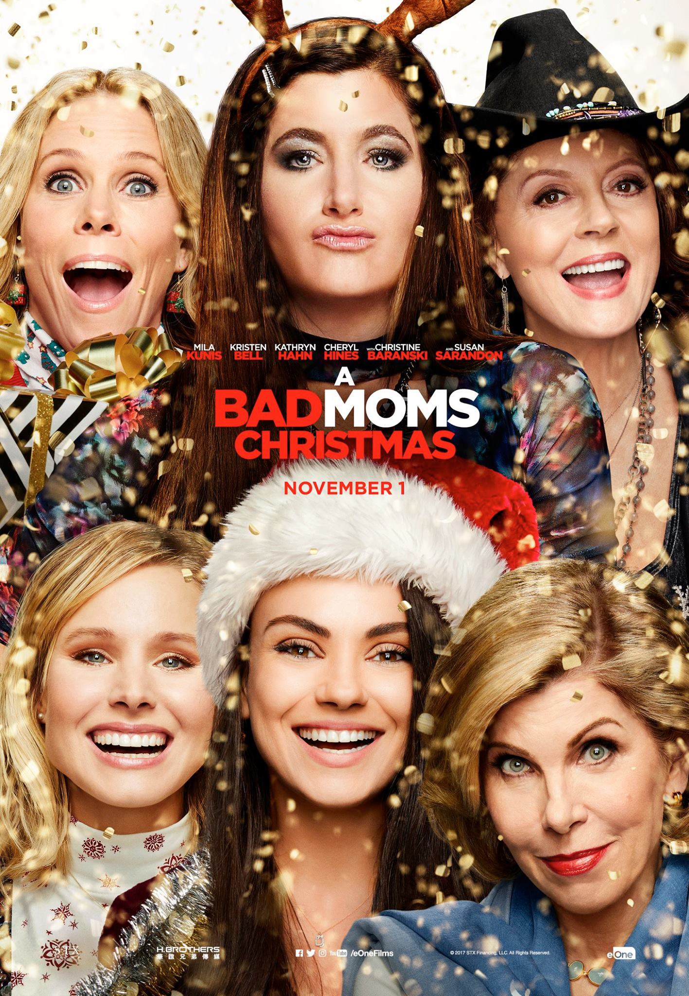 Mega Sized Movie Poster Image for A Bad Moms Christmas (#6 of 10)