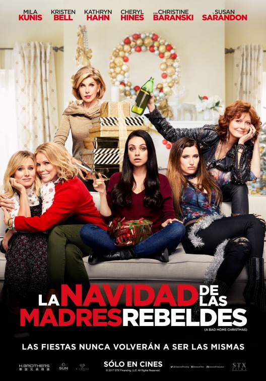 A Bad Moms Christmas Movie Poster