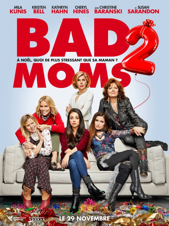 A Bad Moms Christmas Movie Poster