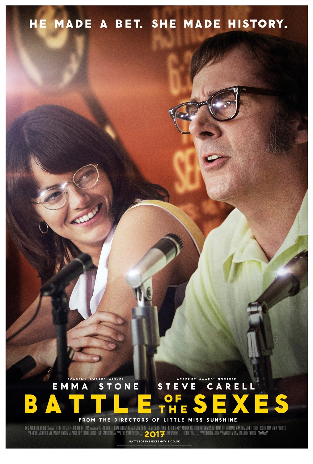 Extra Large Movie Poster Image for Battle of the Sexes (#3 of 6)