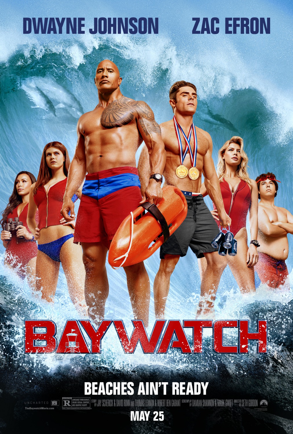 Image result for baywatch 2017 poster