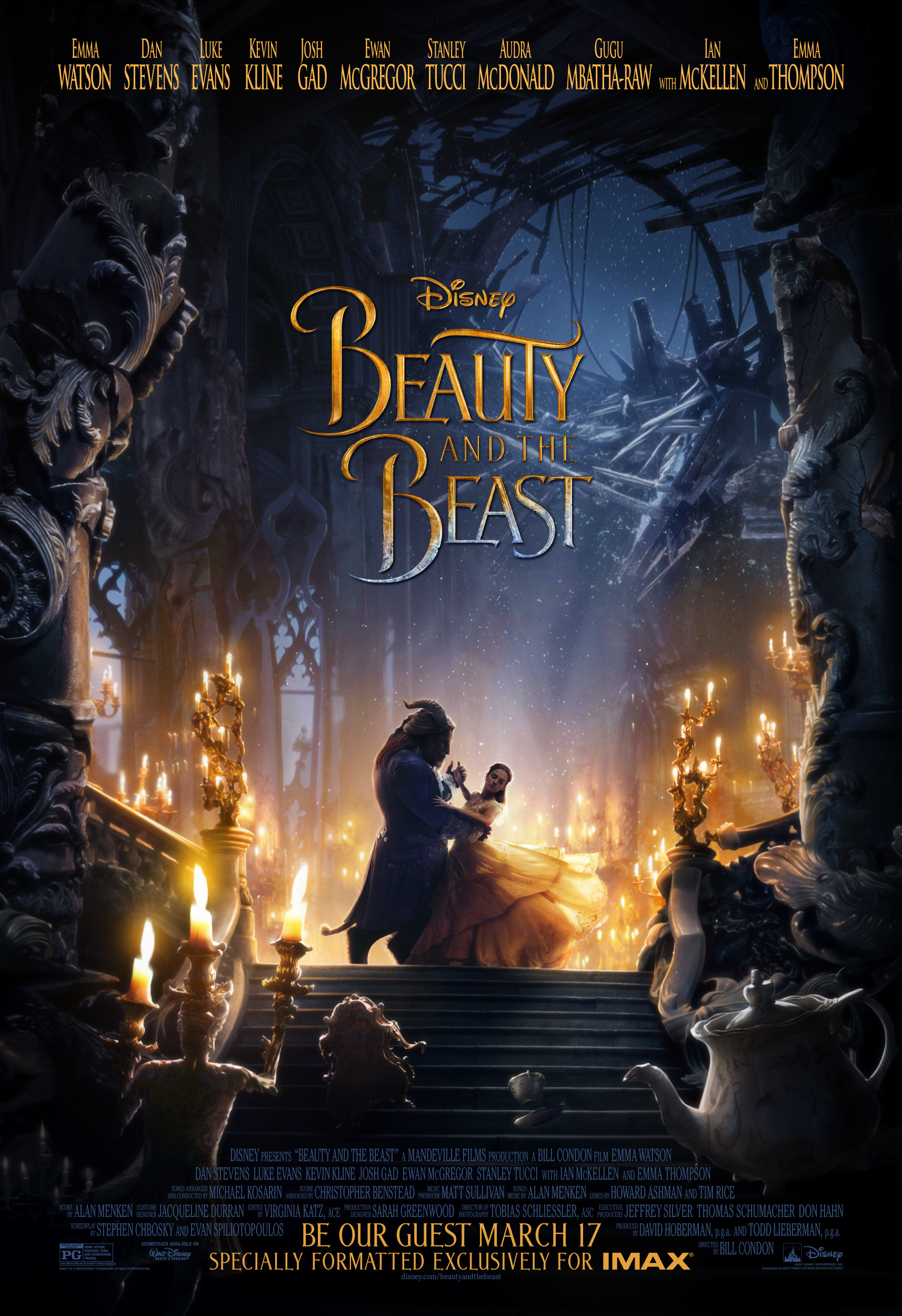 Mega Sized Movie Poster Image for Beauty and the Beast (#29 of 34)