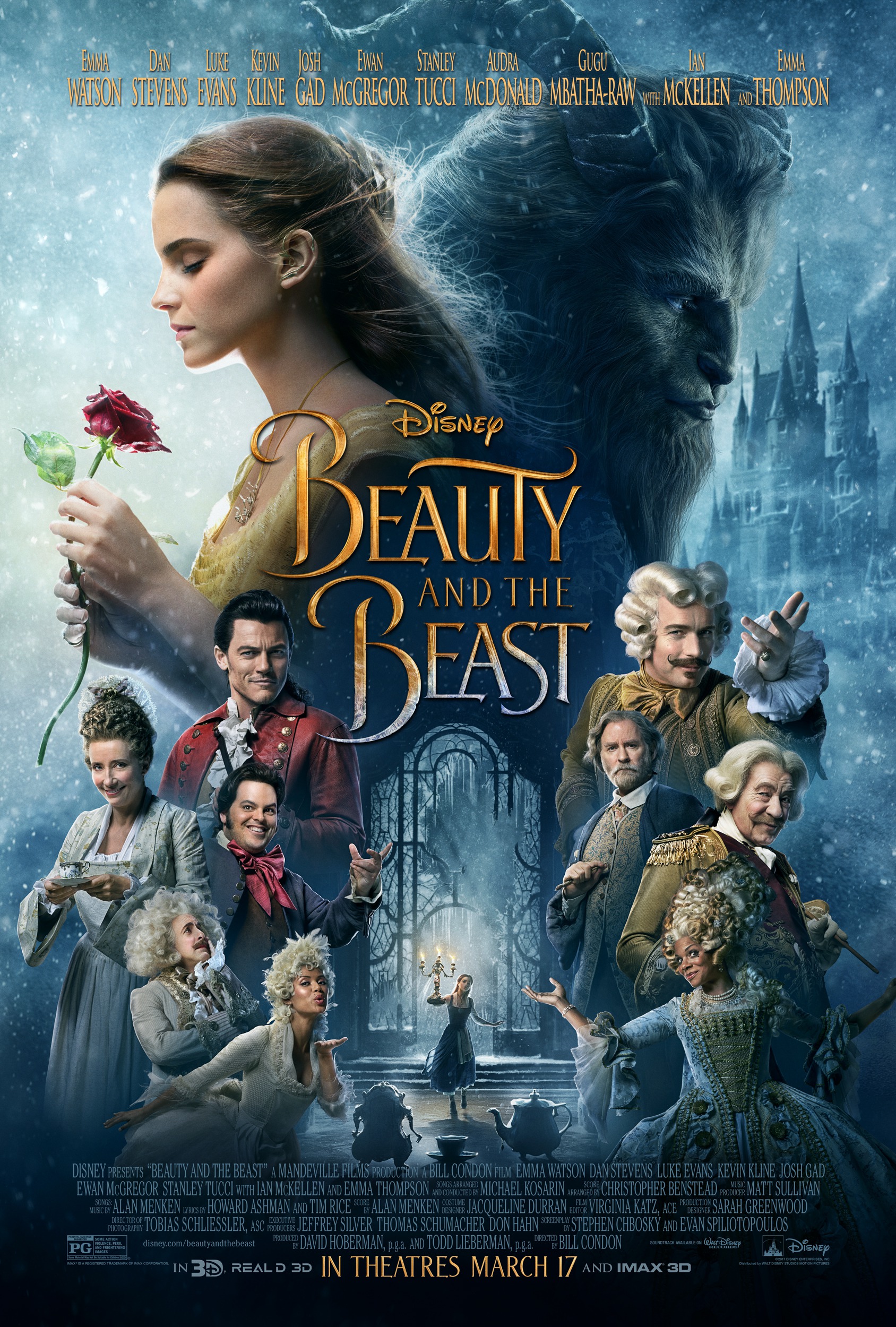 Mega Sized Movie Poster Image for Beauty and the Beast (#3 of 34)