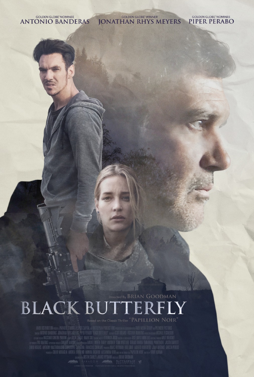 Extra Large Movie Poster Image for Black Butterfly (#1 of 2)