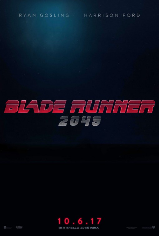 Movie Poster Print A0-A1-A2-A3-A4-A5-A6-MAXI 477 2017 Blade Runner 2049 