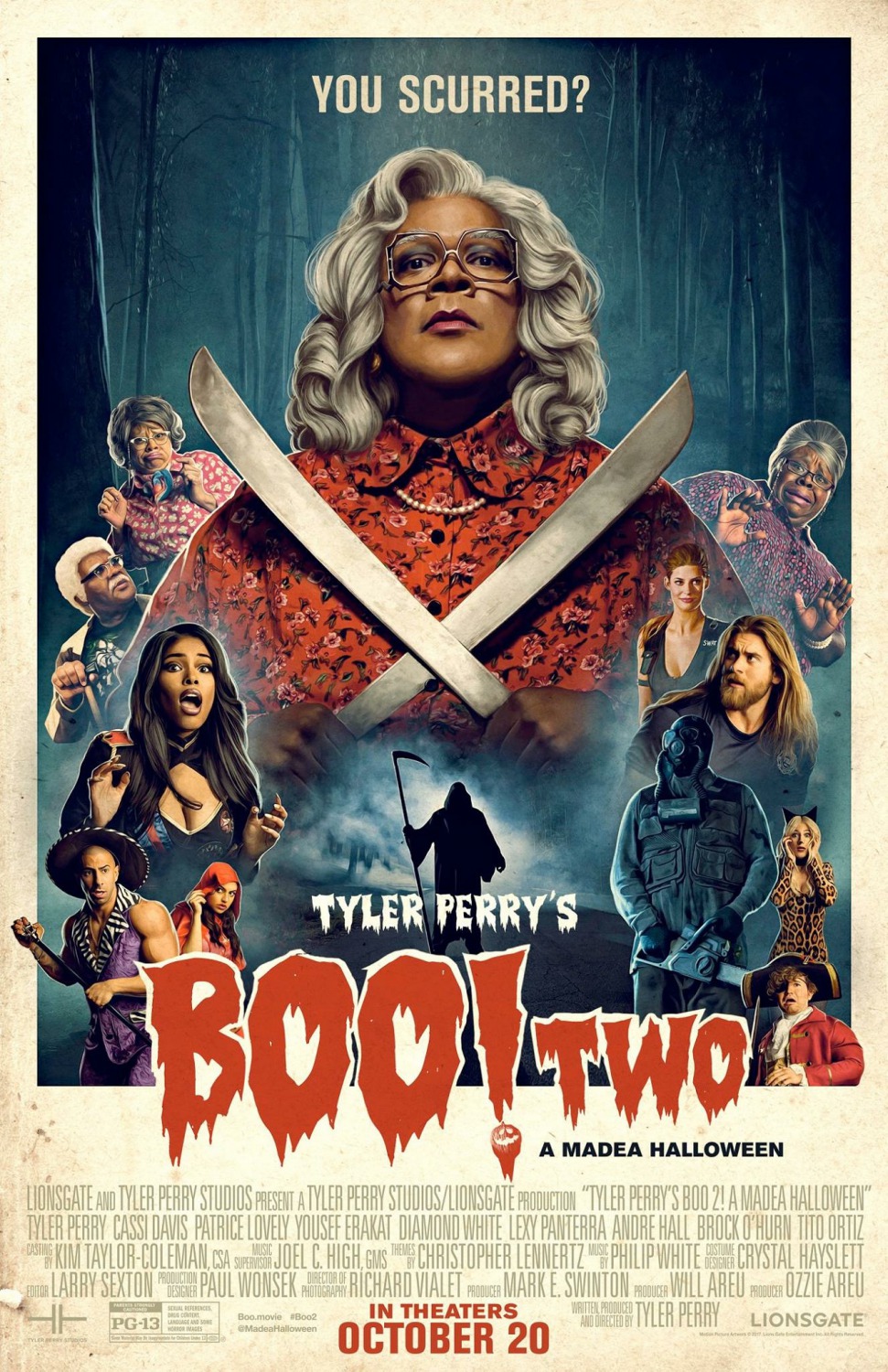 Extra Large Movie Poster Image for Boo 2! A Madea Halloween (#2 of 7)