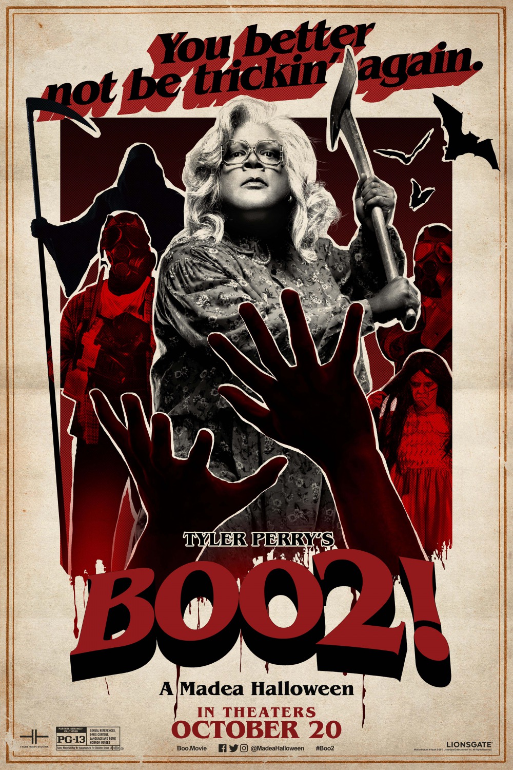 Extra Large Movie Poster Image for Boo 2! A Madea Halloween (#4 of 7)
