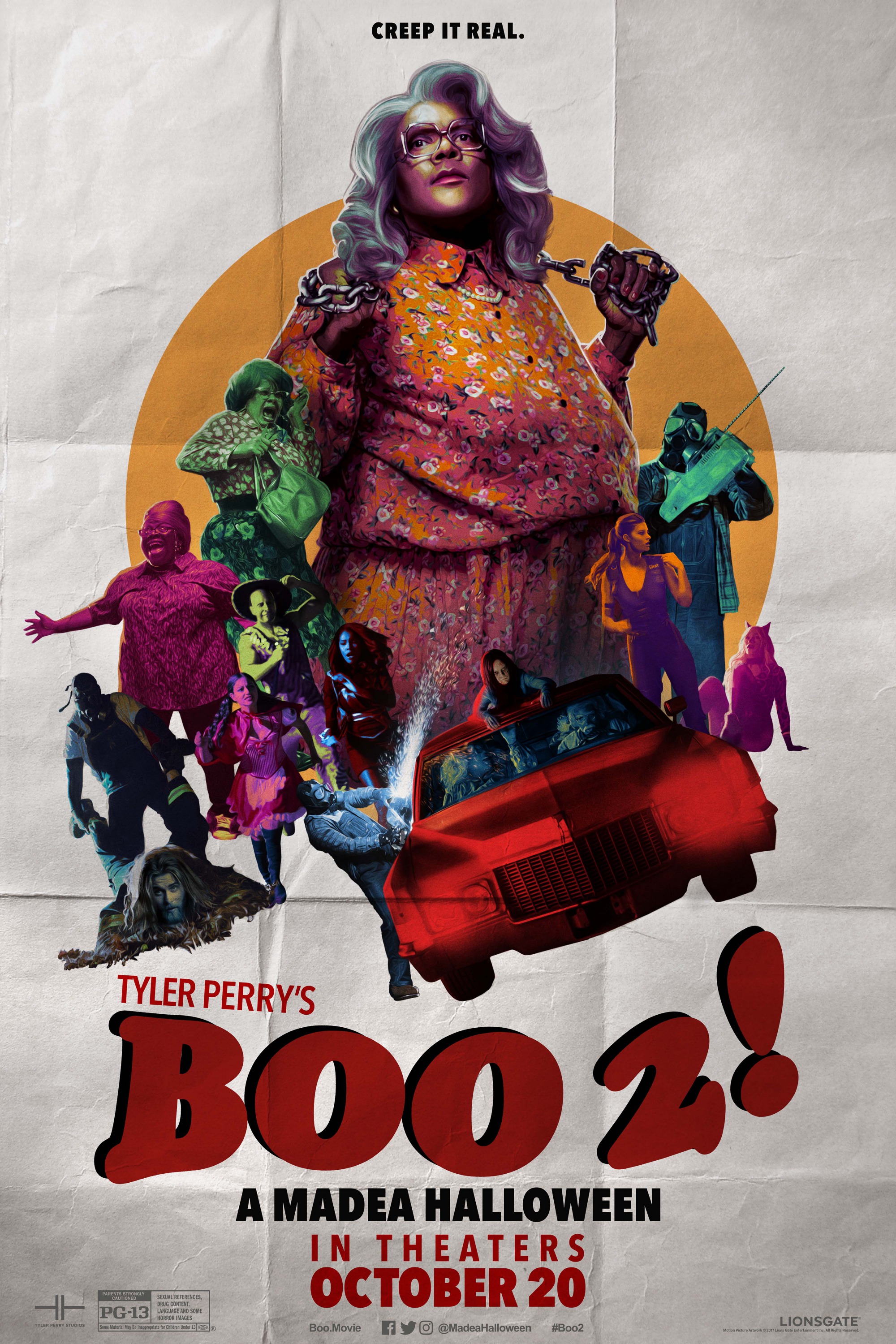 Mega Sized Movie Poster Image for Boo 2! A Madea Halloween (#6 of 7)