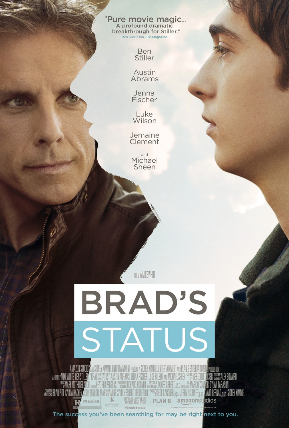Extra Large Movie Poster Image for Brad's Status 