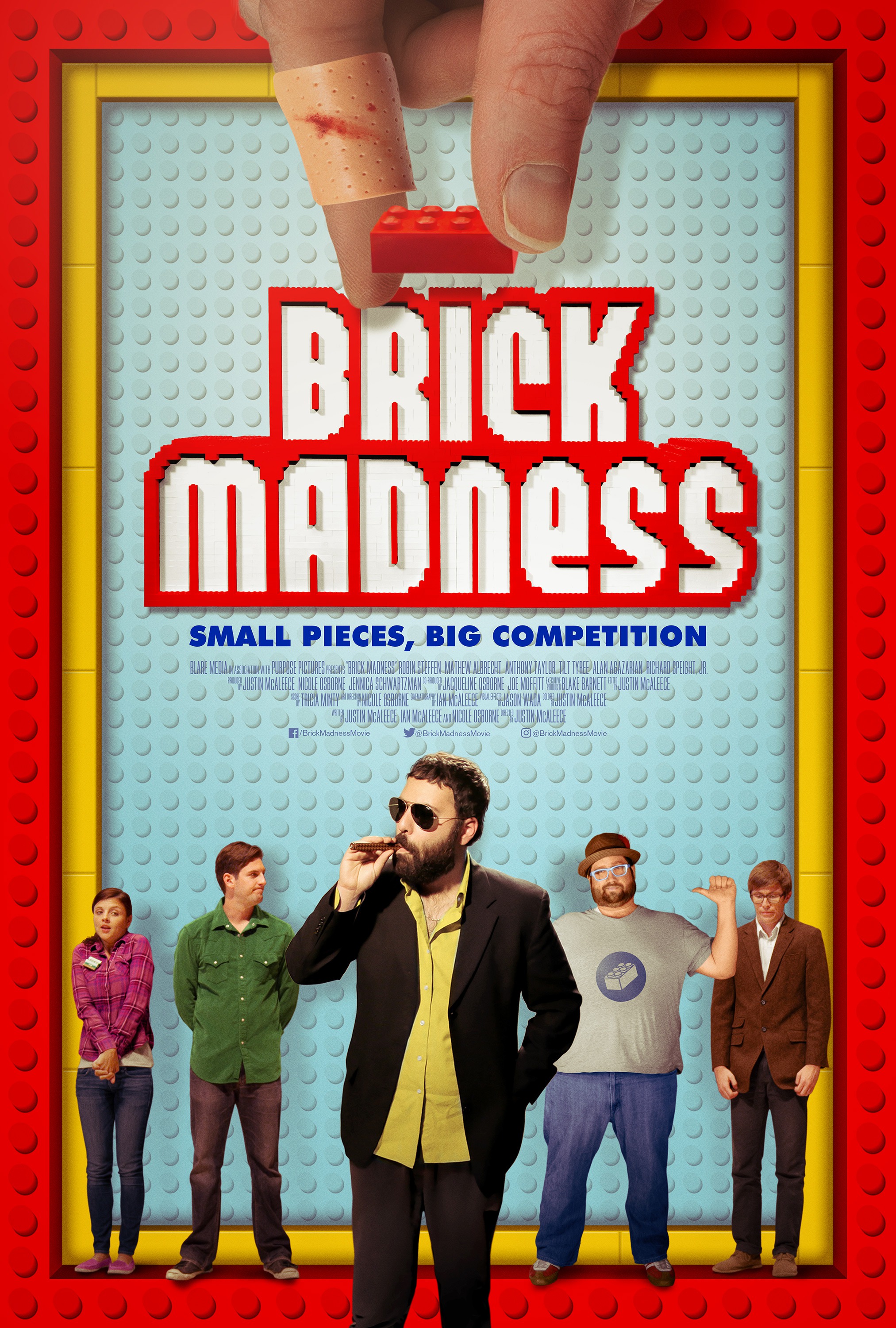 Mega Sized Movie Poster Image for Brick Madness (#2 of 2)