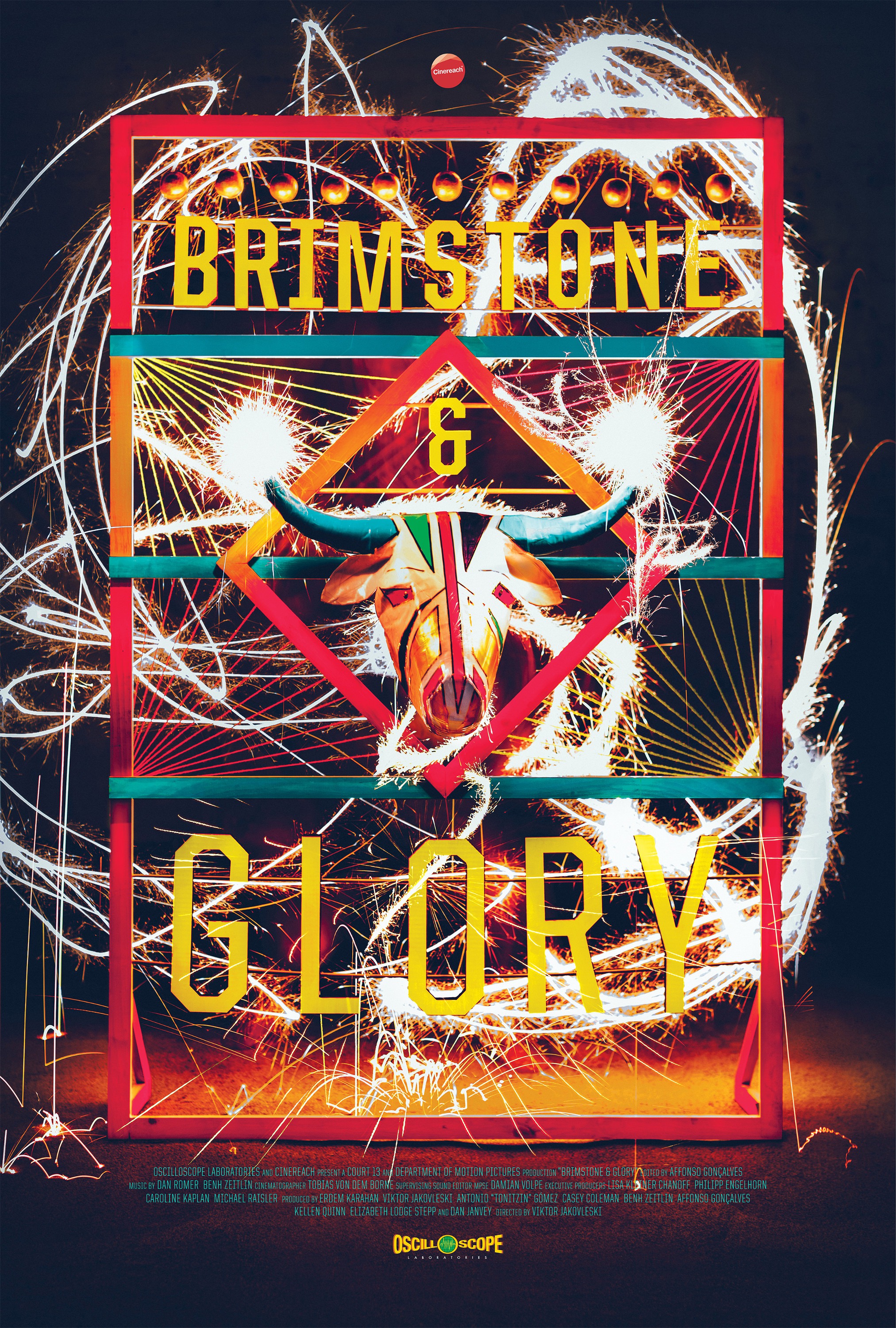 Mega Sized Movie Poster Image for Brimstone & Glory 