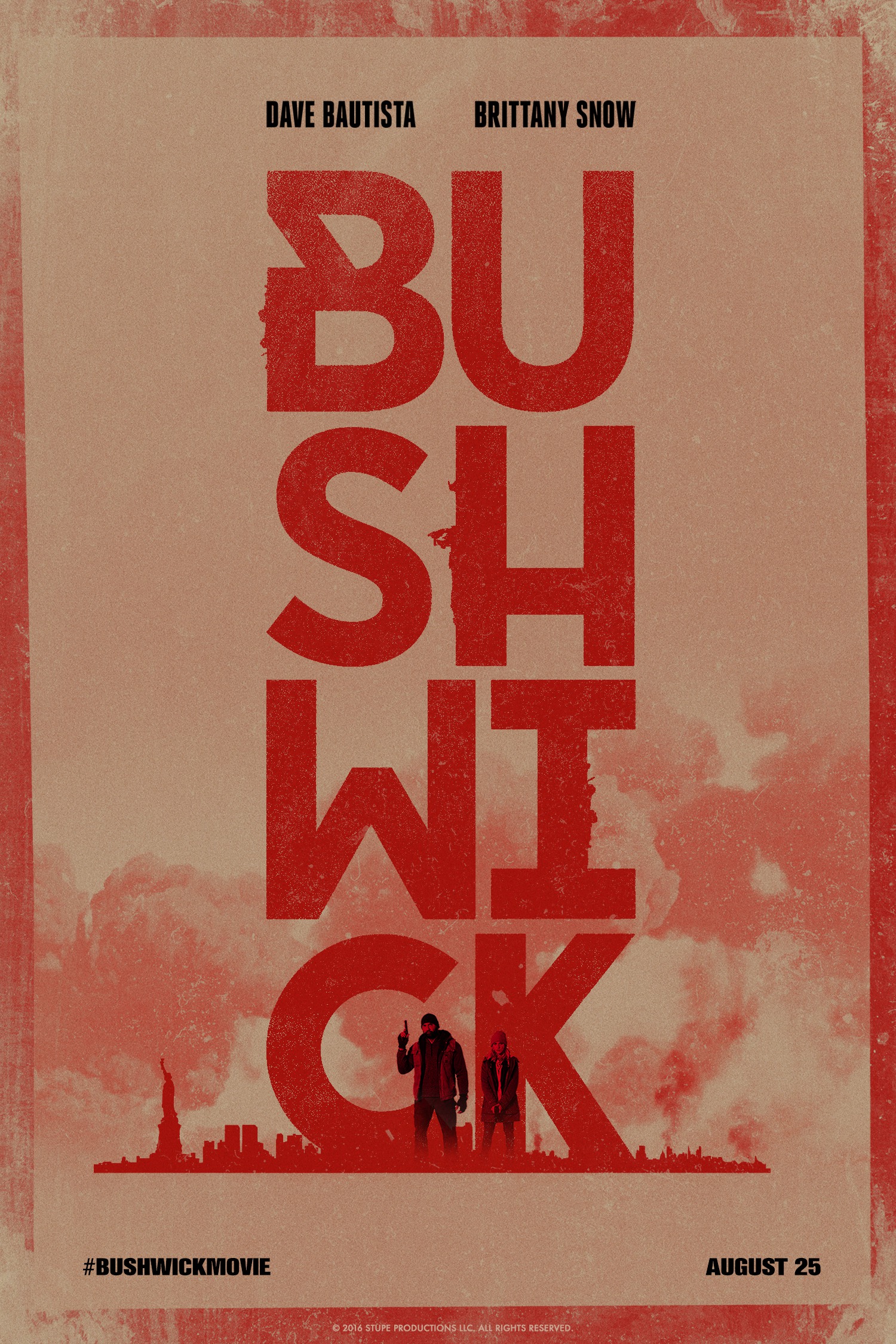 Mega Sized Movie Poster Image for Bushwick (#2 of 5)