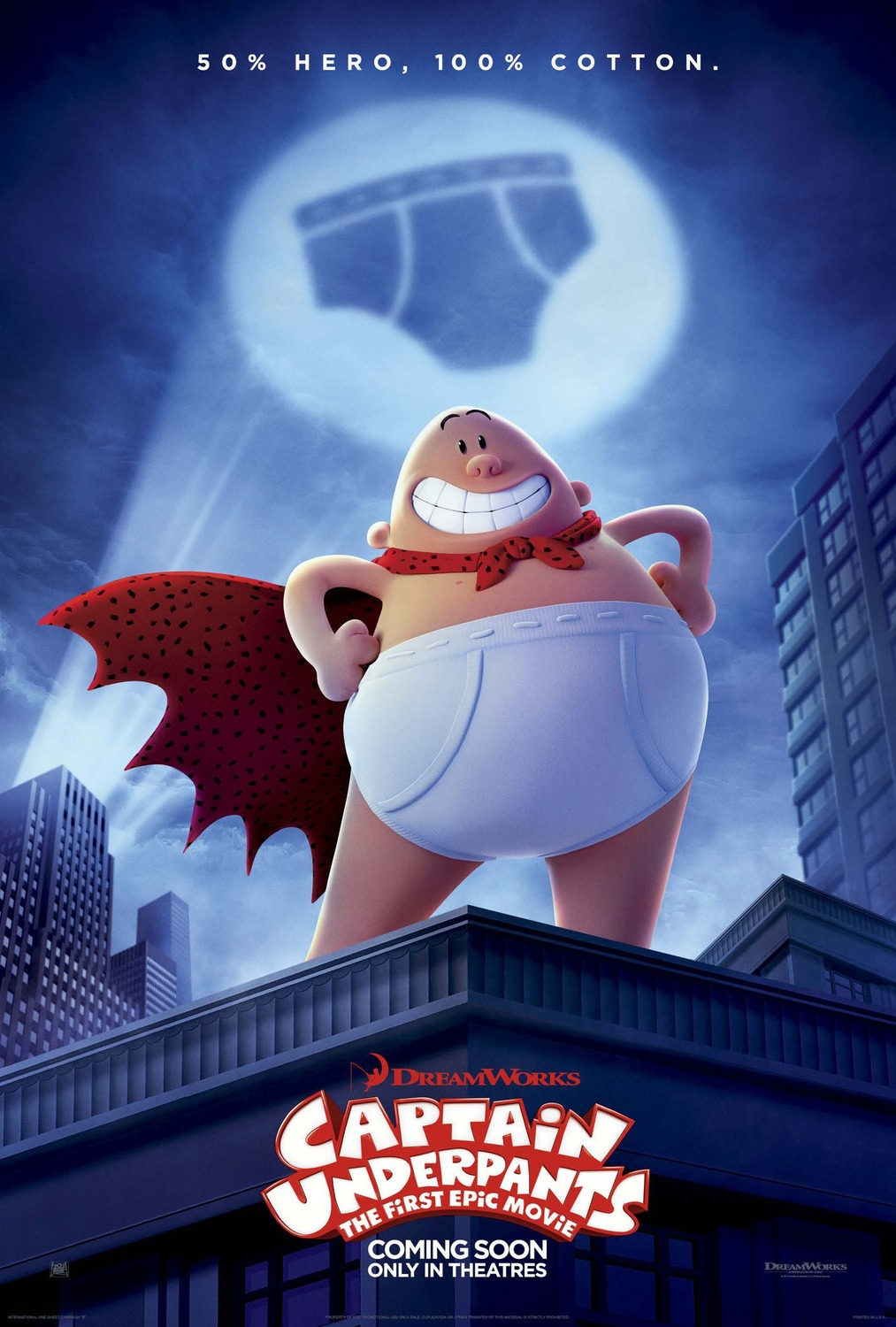 Extra Large Movie Poster Image for Captain Underpants (#2 of 3)