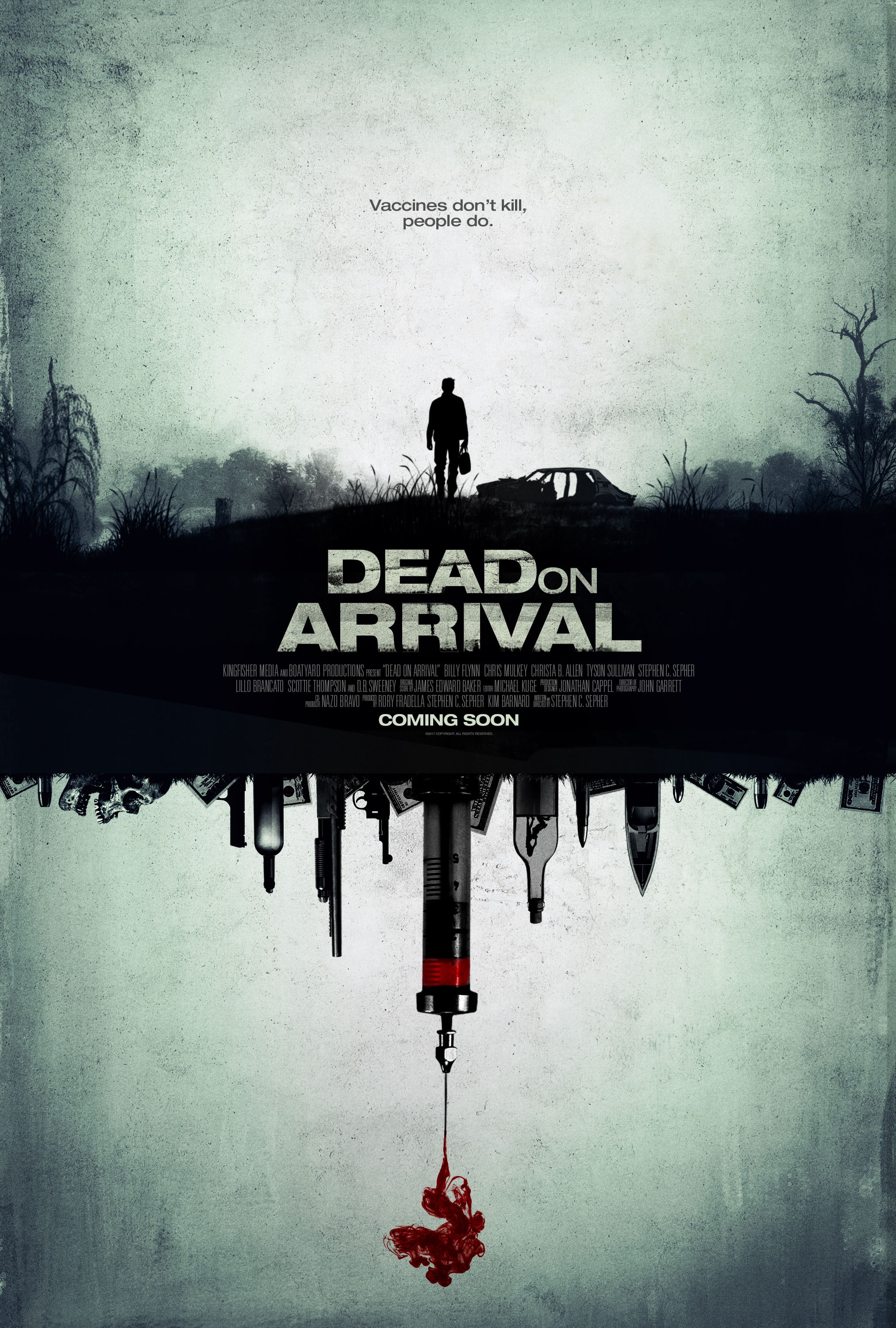 Mega Sized Movie Poster Image for Dead on Arrival 