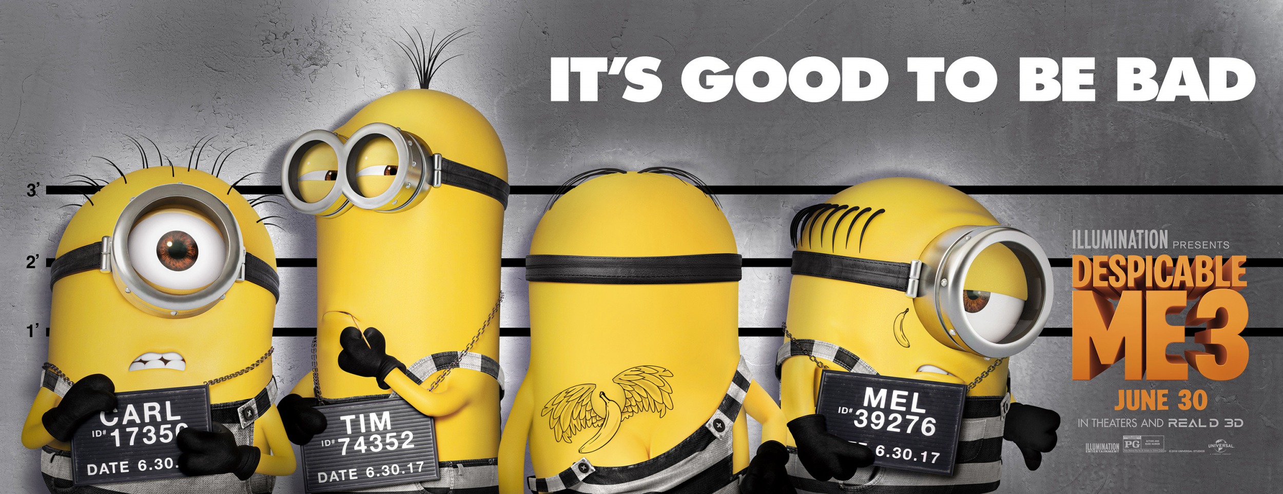 Mega Sized Movie Poster Image for Despicable Me 3 (#16 of 18)