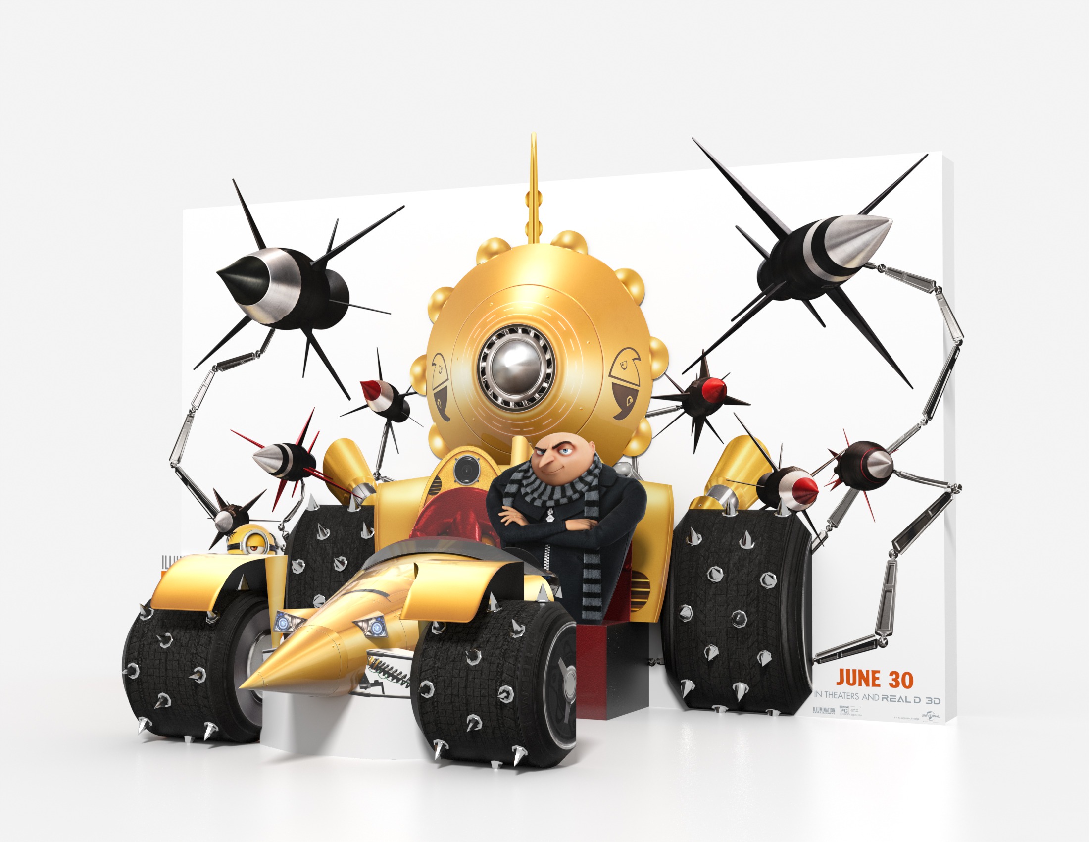 Mega Sized Movie Poster Image for Despicable Me 3 (#18 of 18)