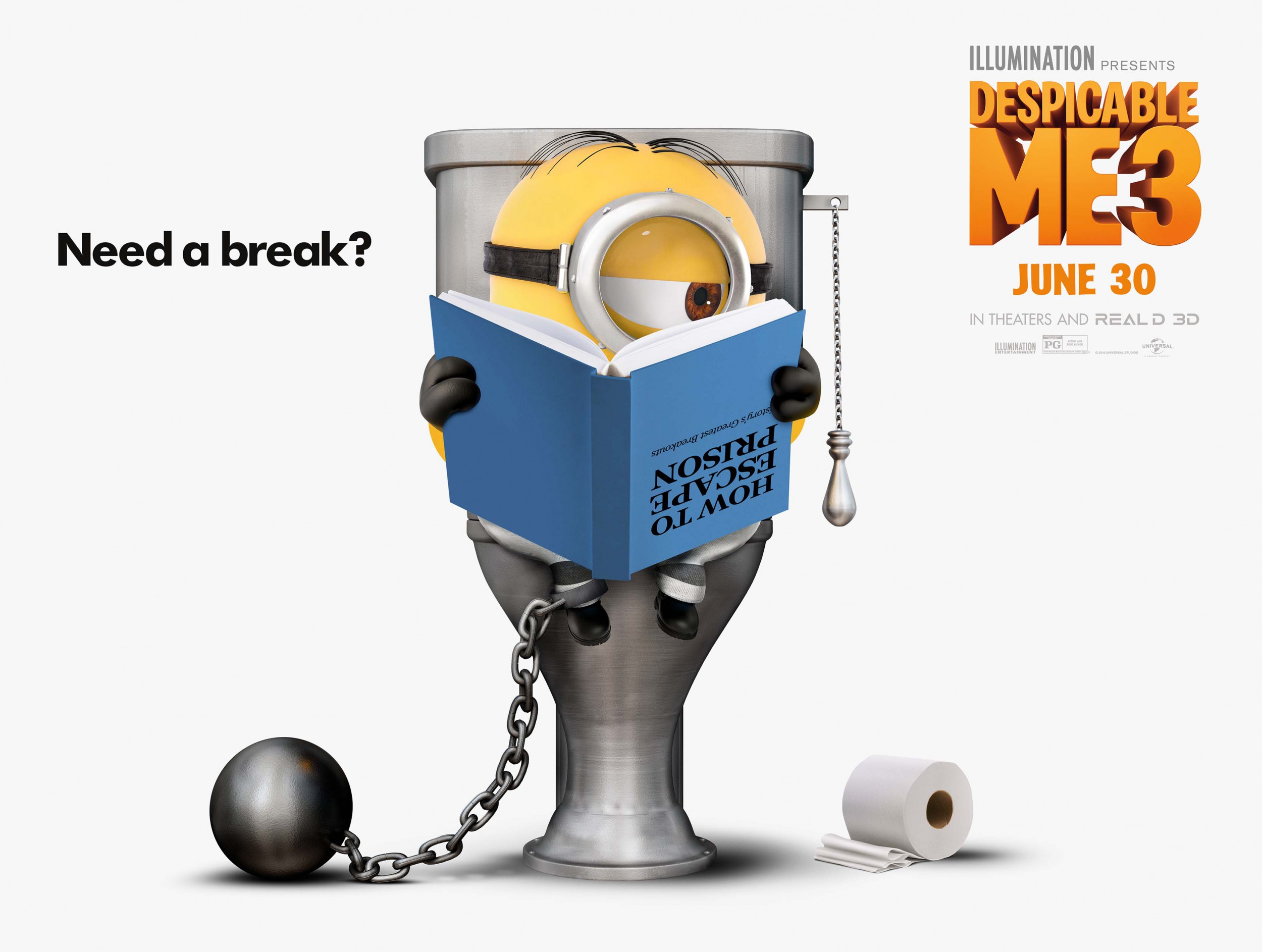 Mega Sized Movie Poster Image for Despicable Me 3 (#5 of 18)