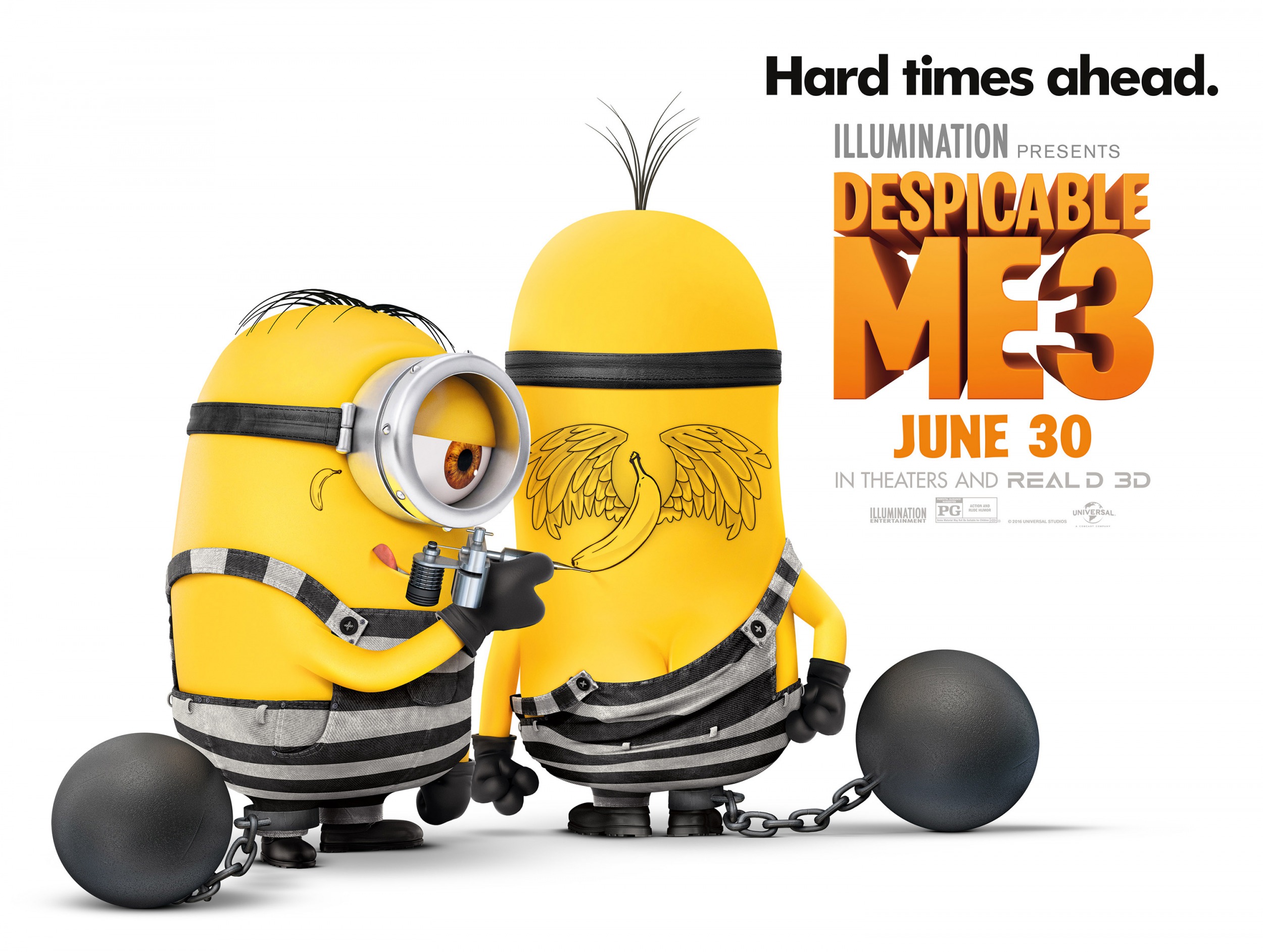 Mega Sized Movie Poster Image for Despicable Me 3 (#6 of 18)