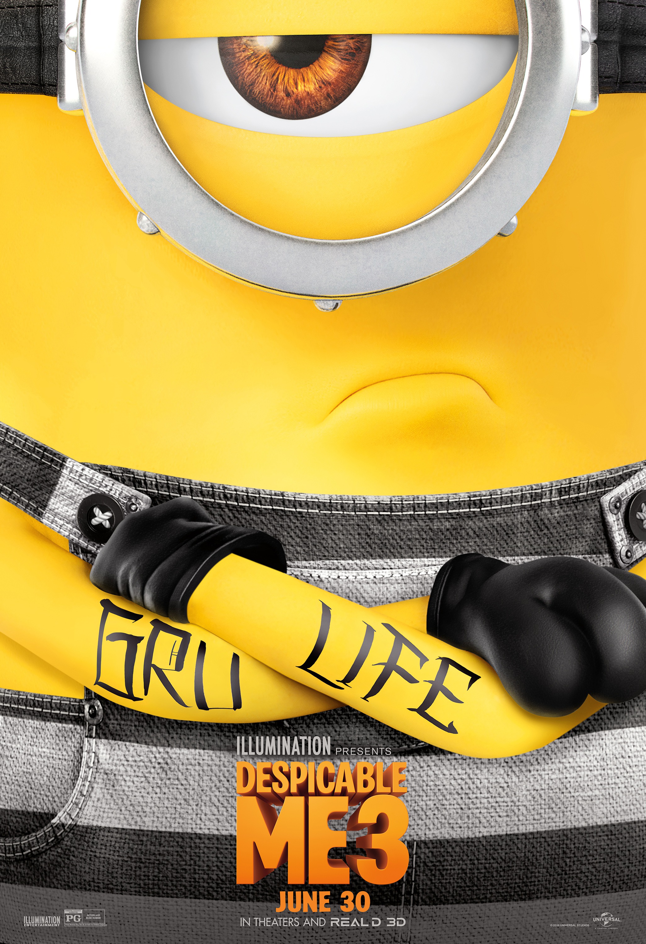Mega Sized Movie Poster Image for Despicable Me 3 (#7 of 18)
