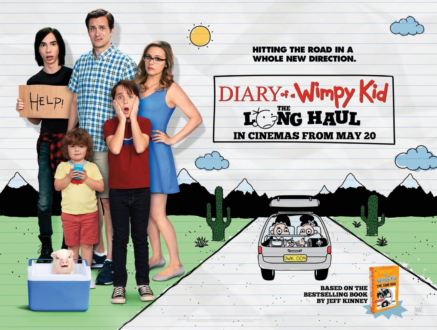 Extra Large Movie Poster Image for Diary of a Wimpy Kid: The Long Haul (#2 of 3)
