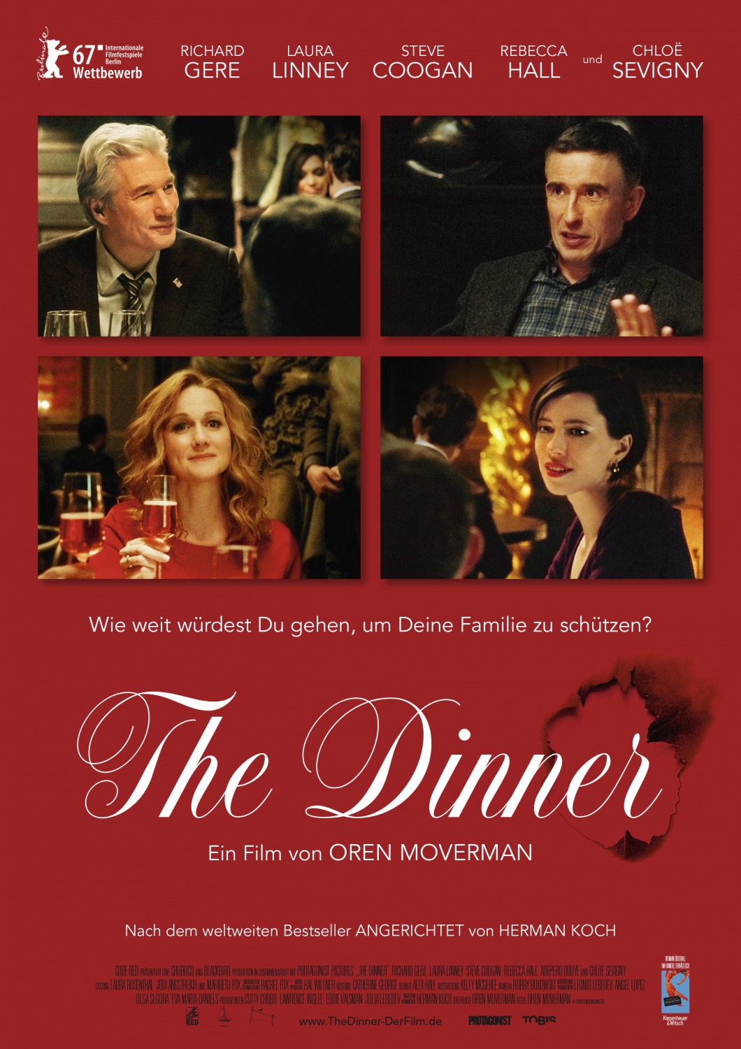 The Dinner (#2 of 2): Extra Large Movie Poster Image - IMP Awards