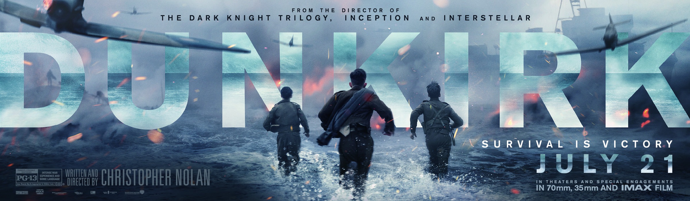 Mega Sized Movie Poster Image for Dunkirk (#11 of 12)