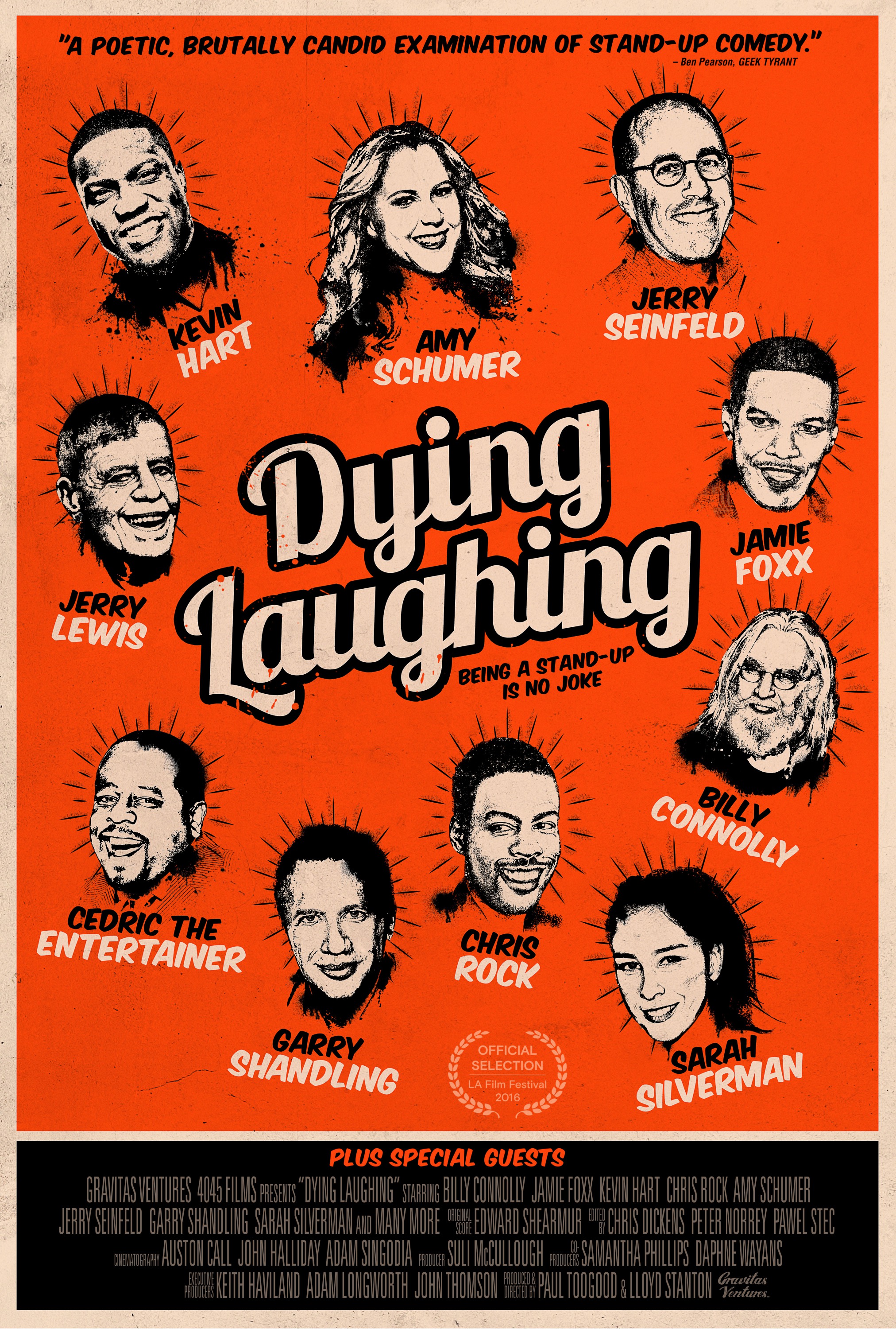 Mega Sized Movie Poster Image for Dying Laughing 