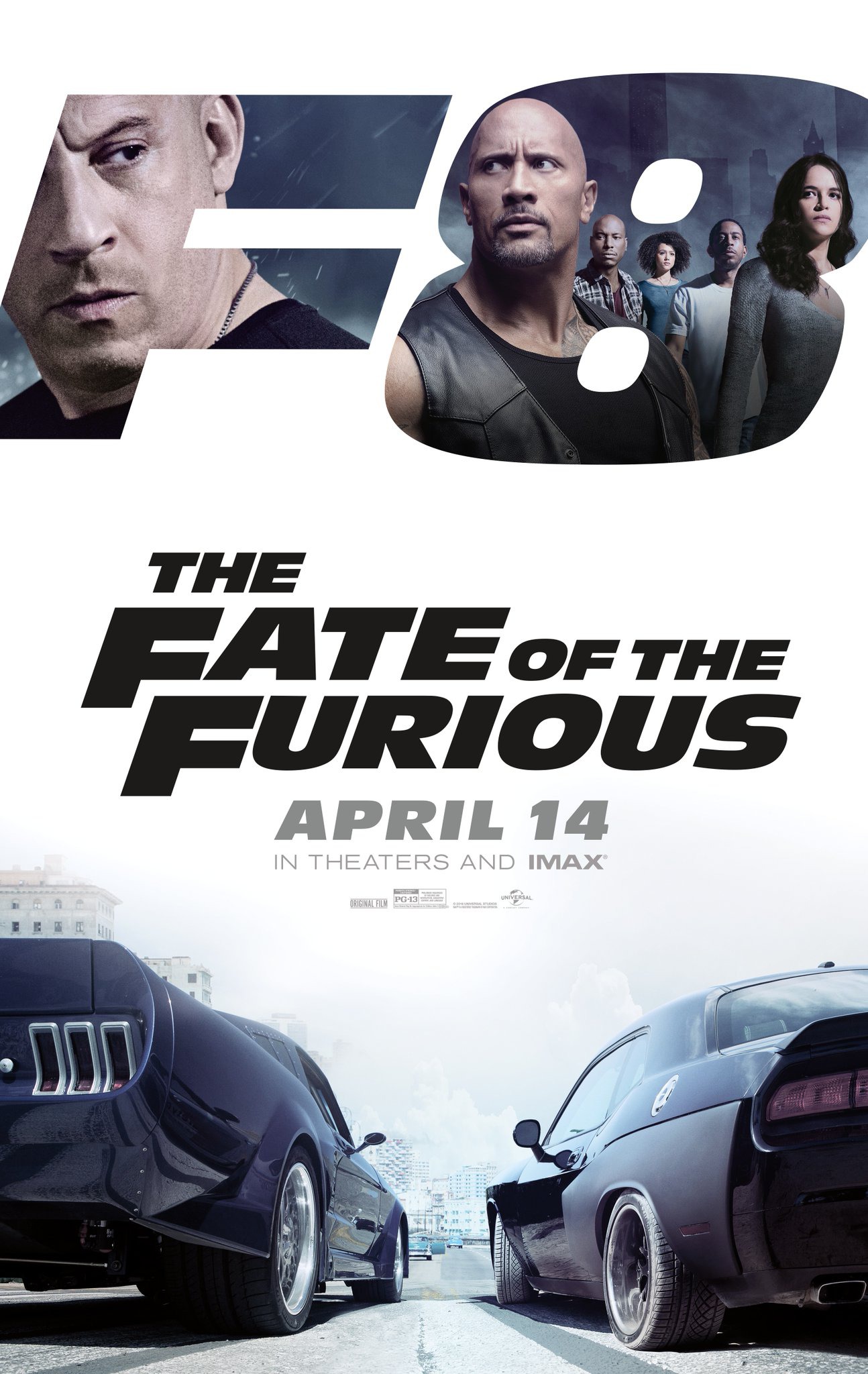 Mega Sized Movie Poster Image for The Fate of the Furious (#2 of 11)