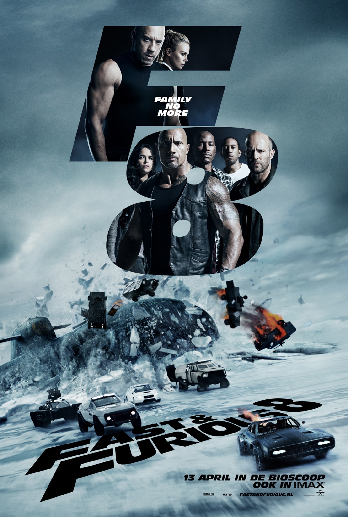 Mega Sized Movie Poster Image for The Fate of the Furious (#3 of 11)