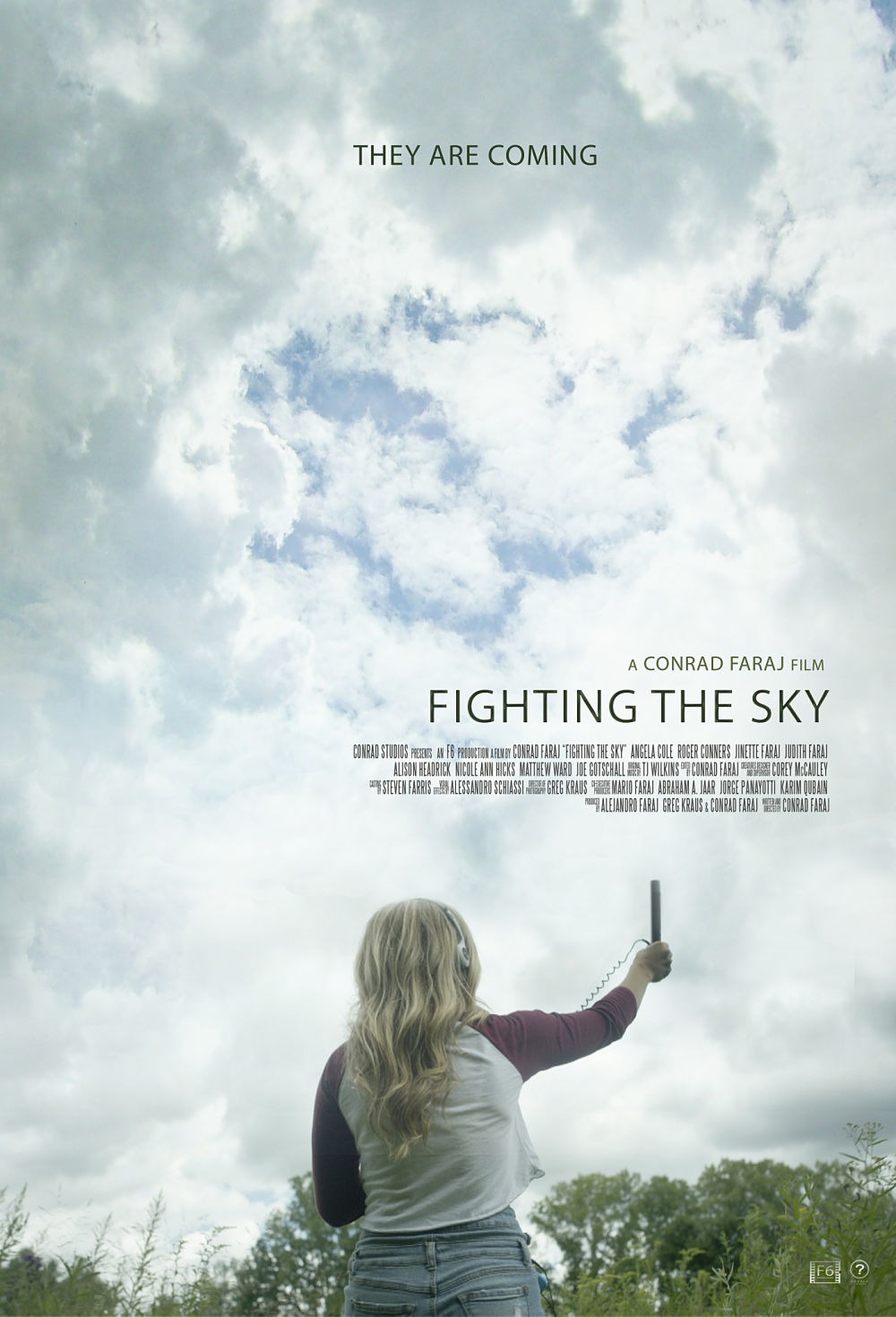 Extra Large Movie Poster Image for Fighting the Sky 