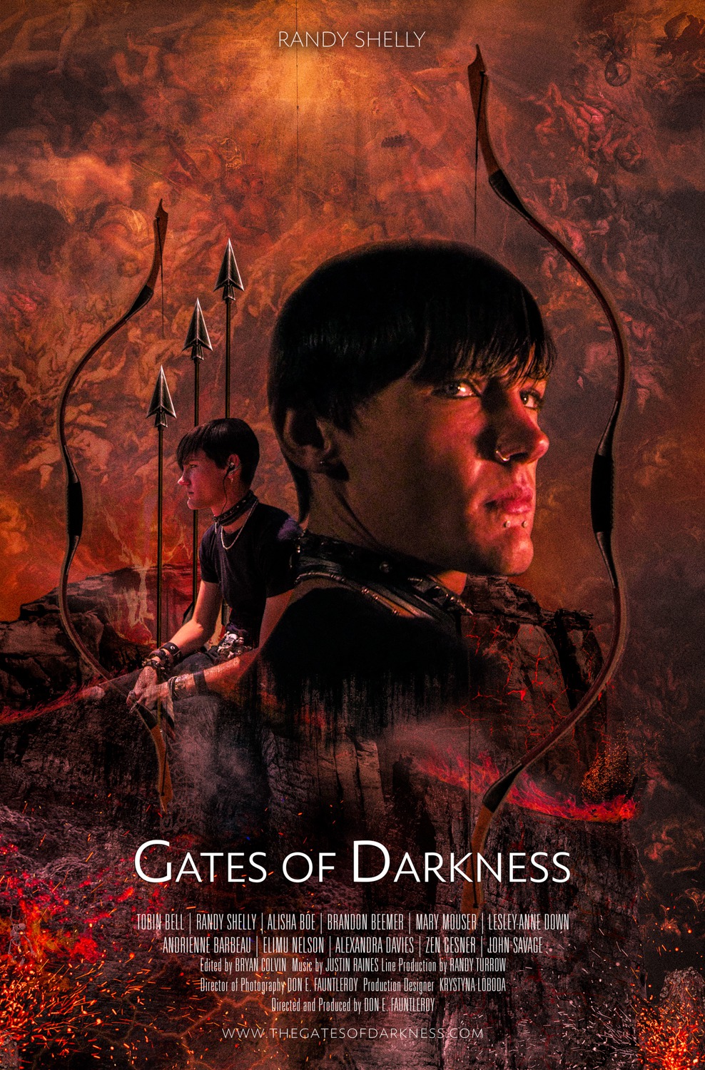 Extra Large Movie Poster Image for Gates of Darkness (#9 of 10)