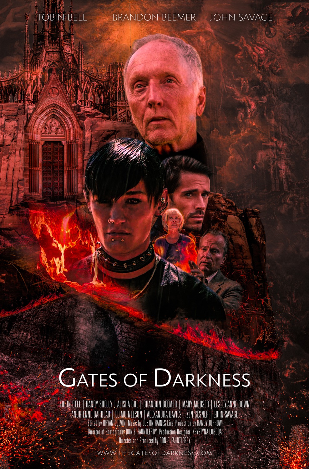Extra Large Movie Poster Image for Gates of Darkness (#1 of 10)