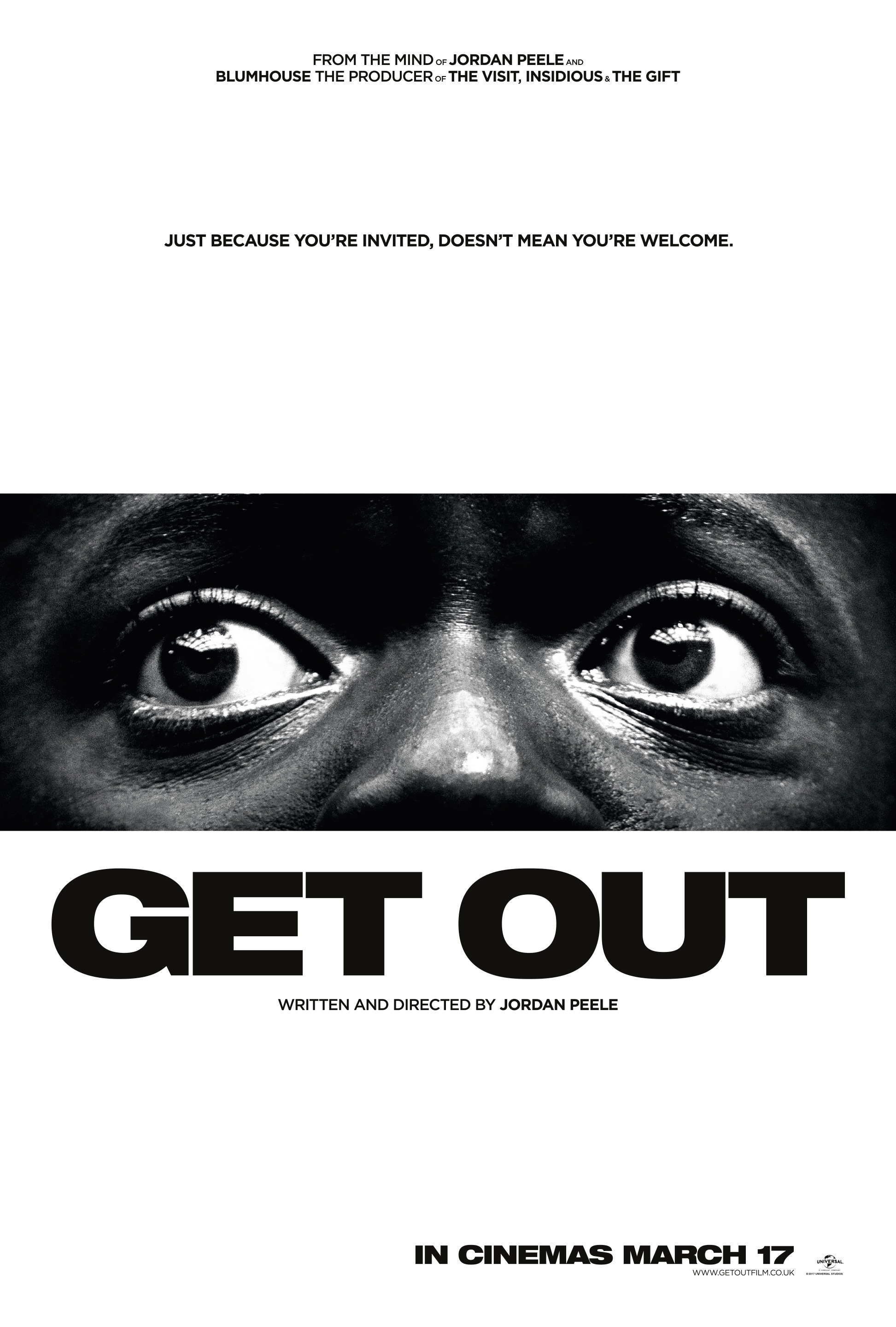 Mega Sized Movie Poster Image for Get Out (#3 of 5)