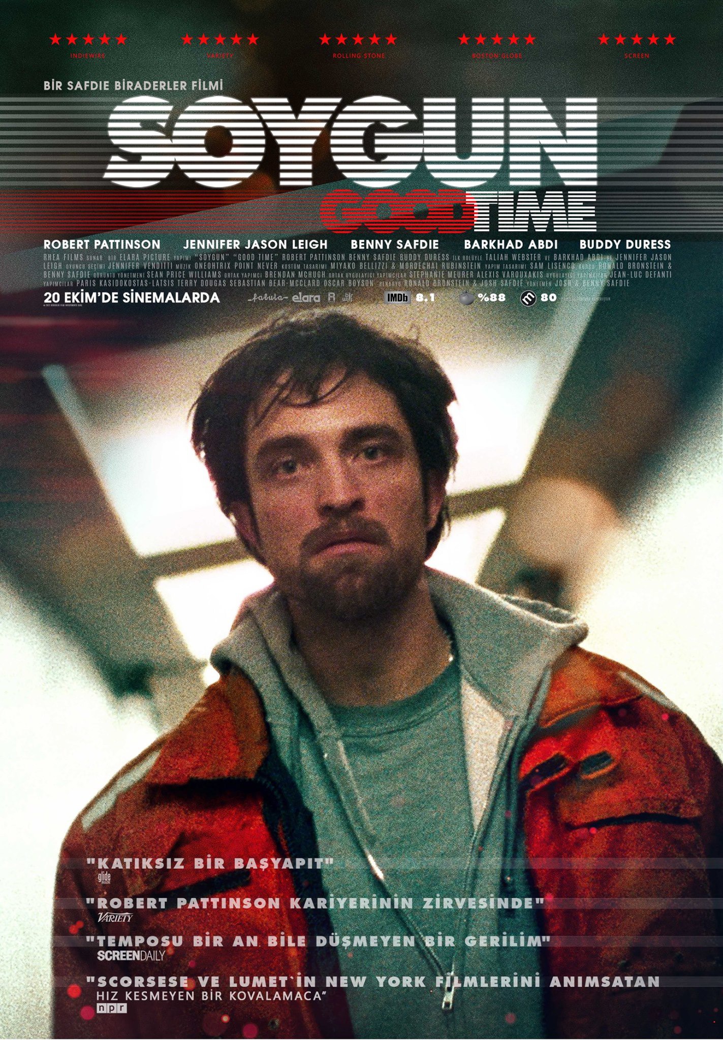 Mega Sized Movie Poster Image for Good Time (#4 of 5)